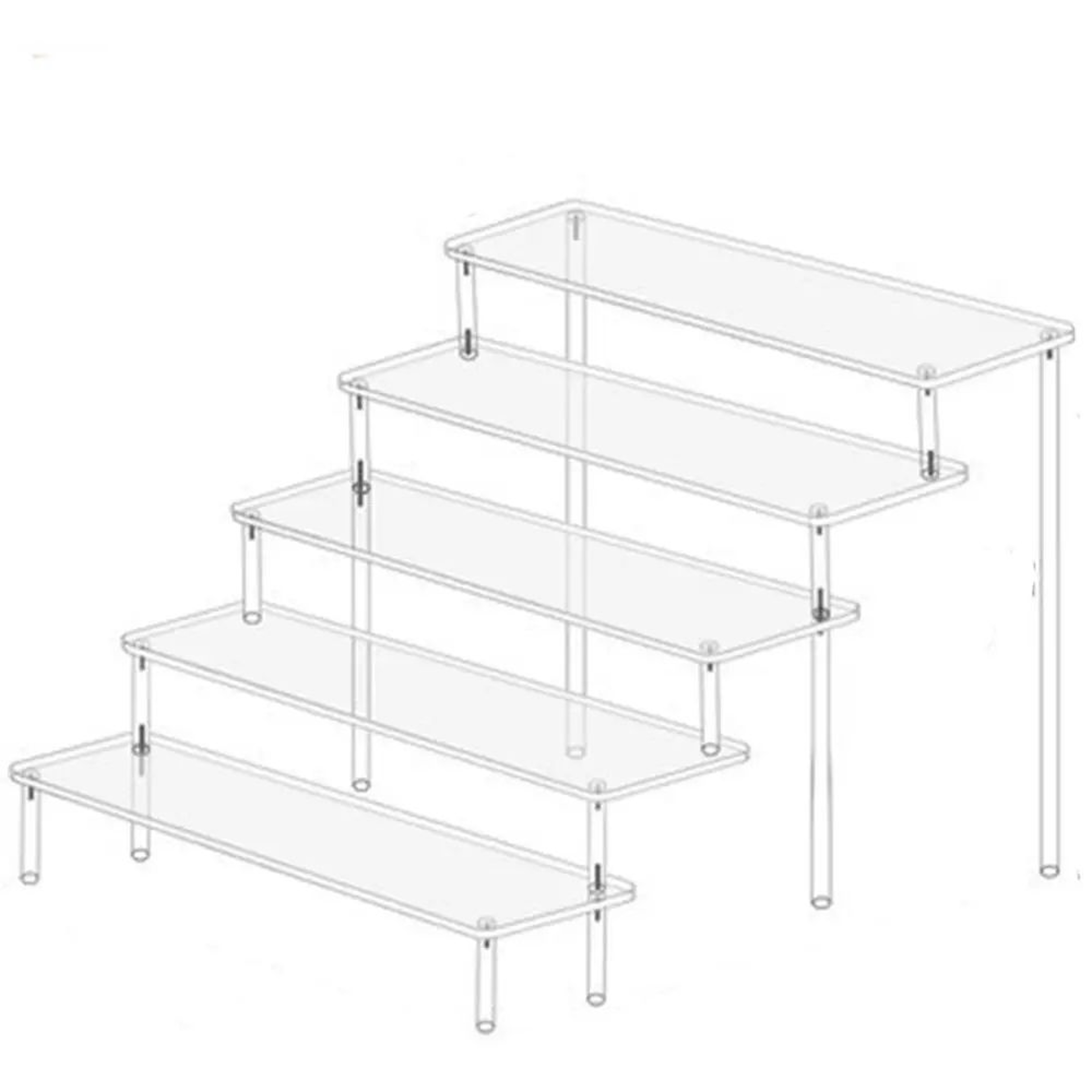Acrylic Display Stand For Figures Makeup And Collectibles 15