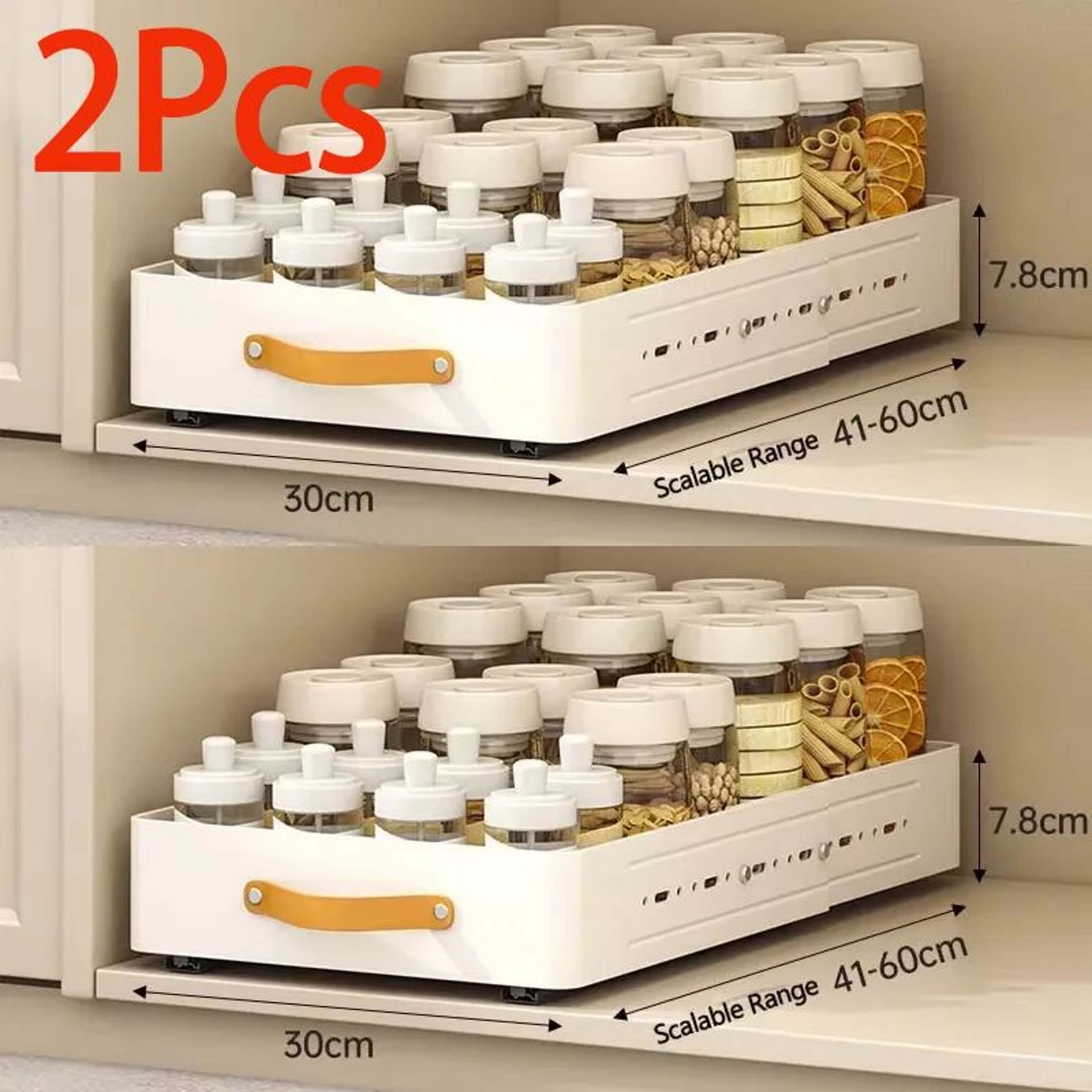 Expandable Cabinet Organizer Shelf 8