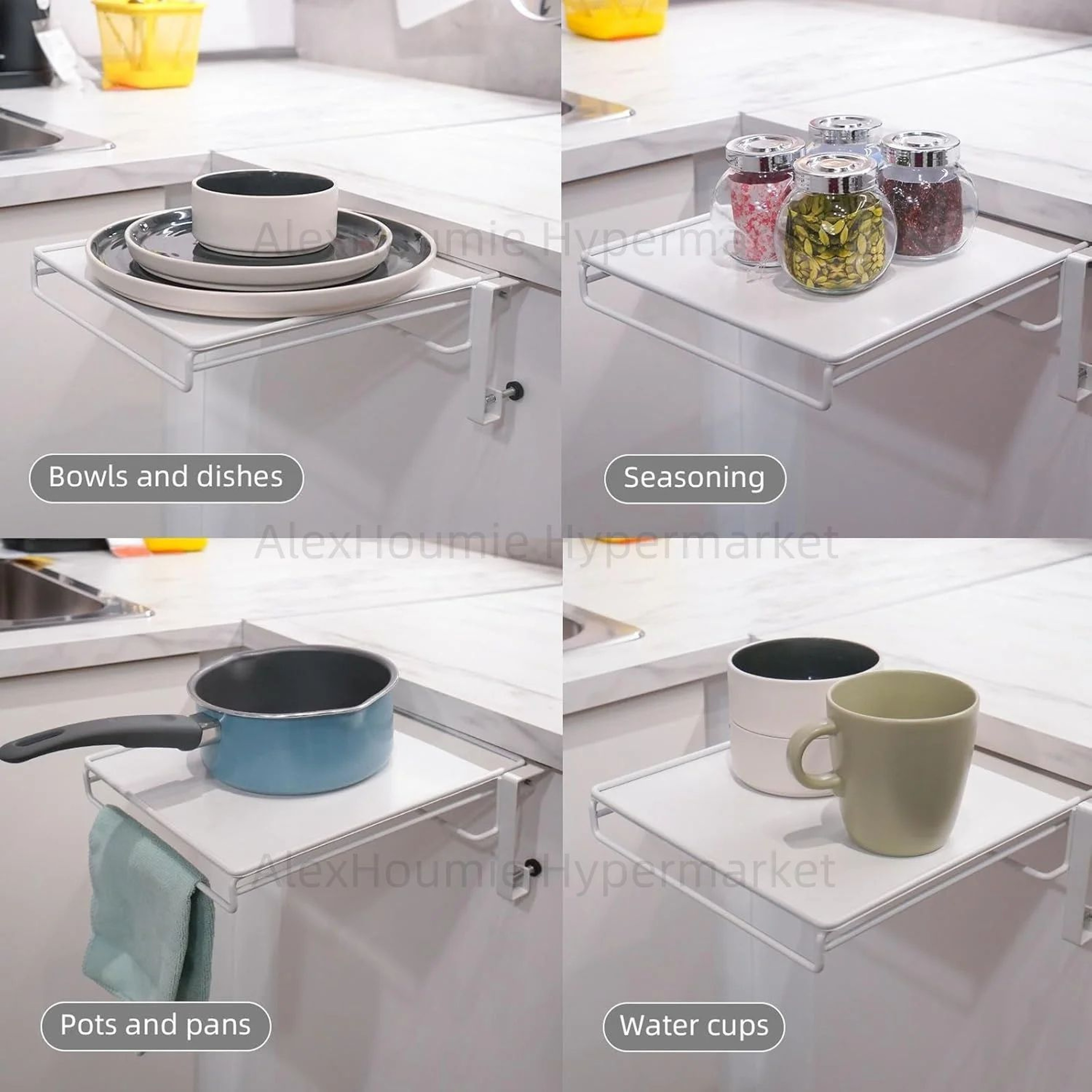 Foldable Cabinet Organizer Shelf 2