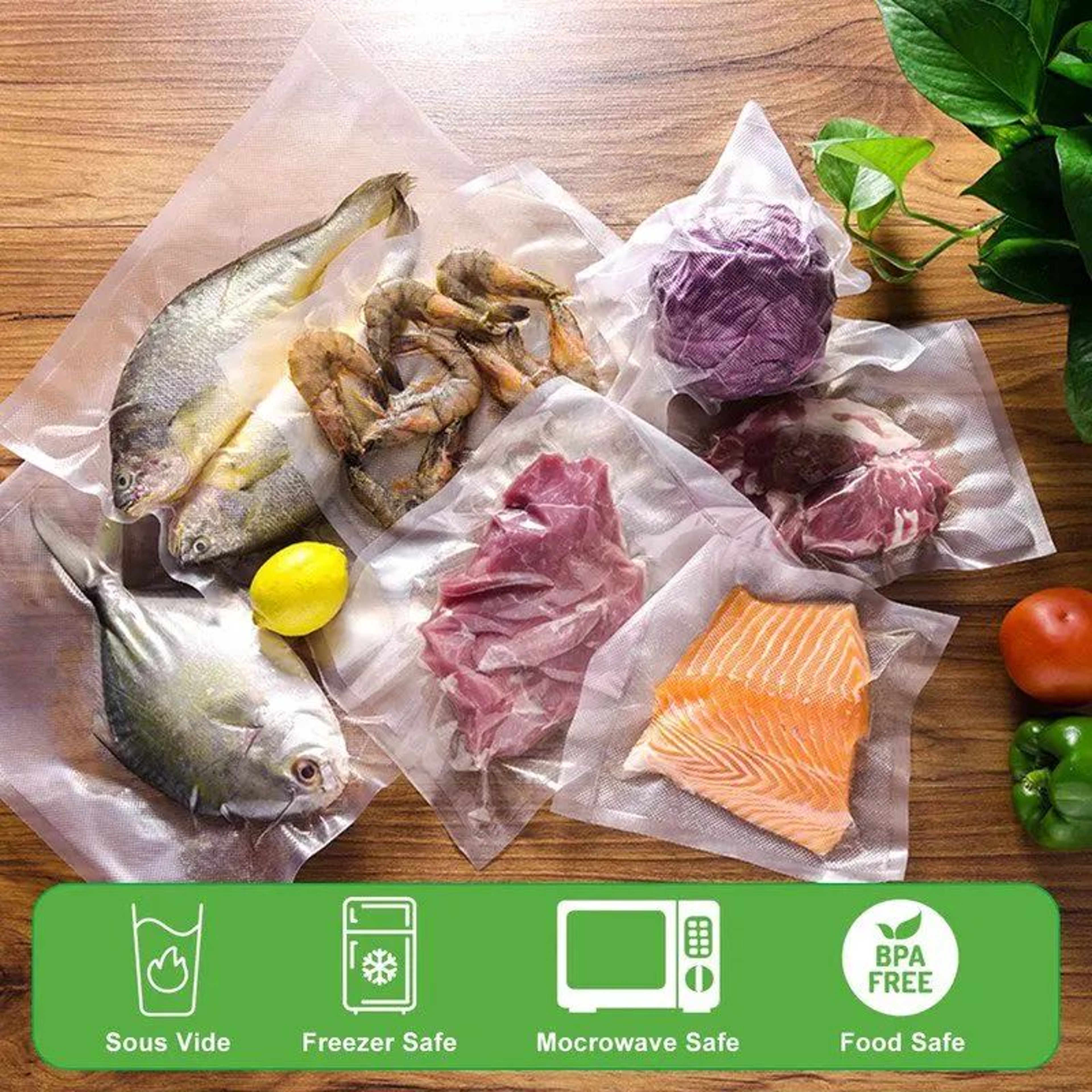 Vacuum Sealer Bags Set 2