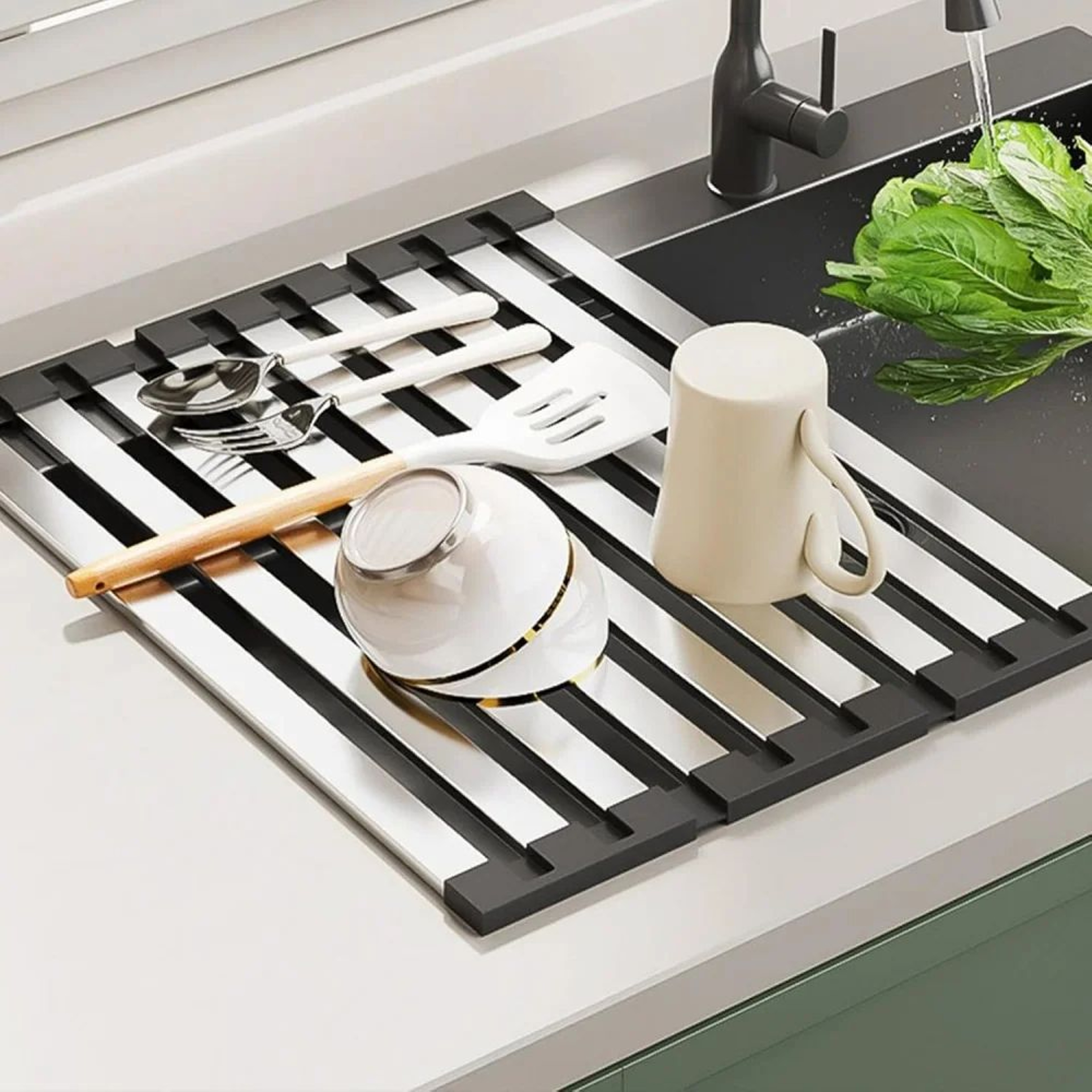 Expandable Sink Drain Rack 2