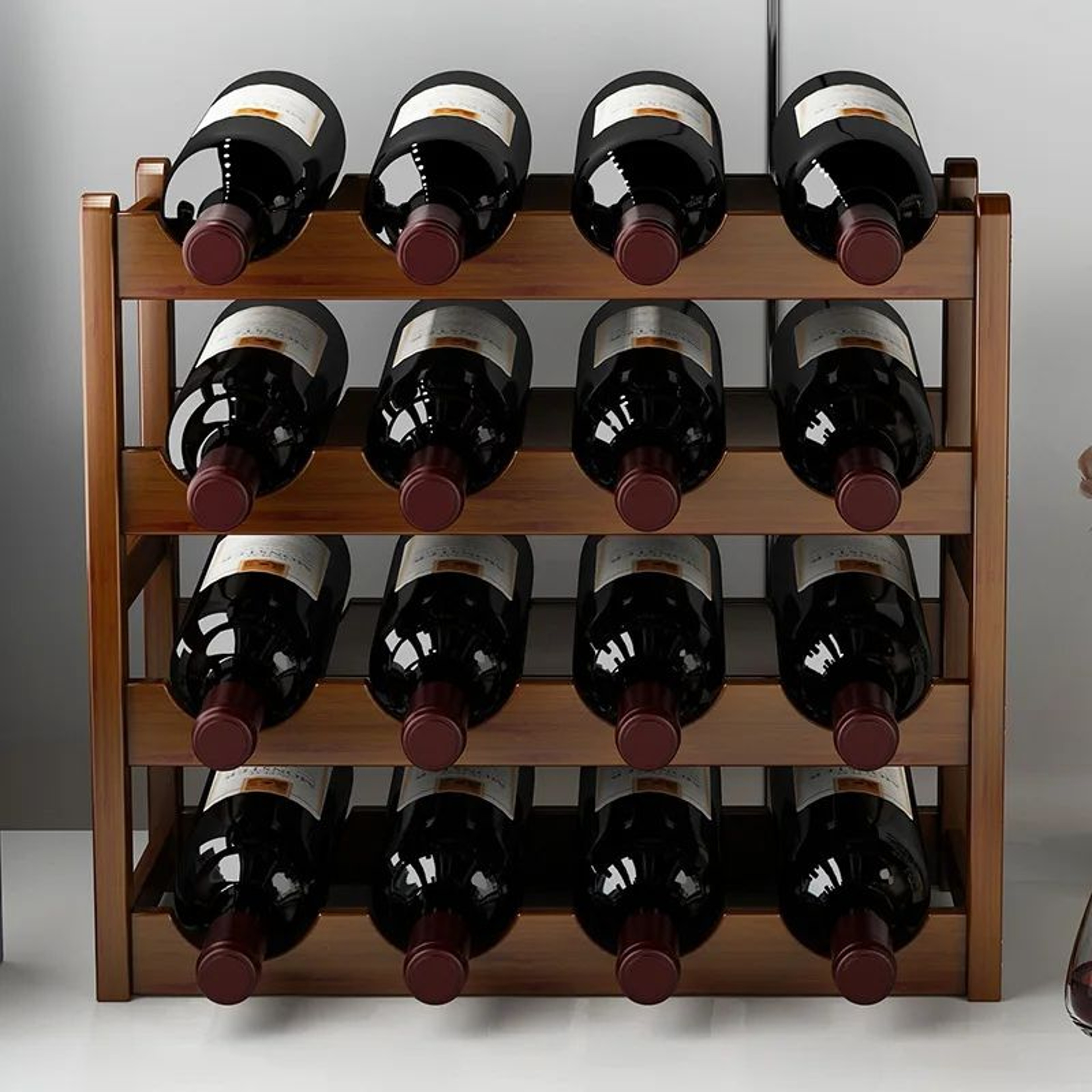 Bamboo Wine Rack 2