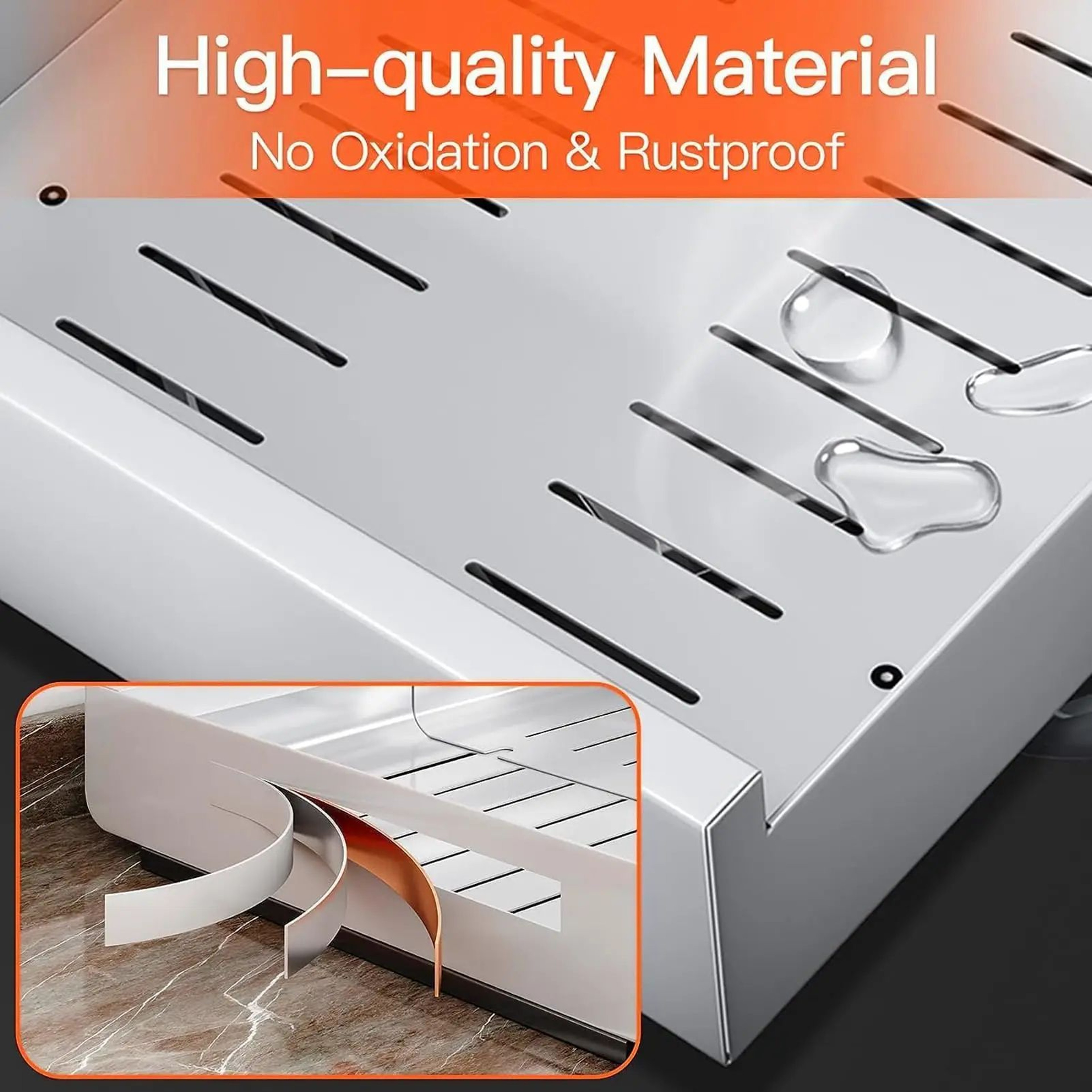Expandable Pull Out Cabinet Organizer Adjustable Sliding Storage Shelf 3