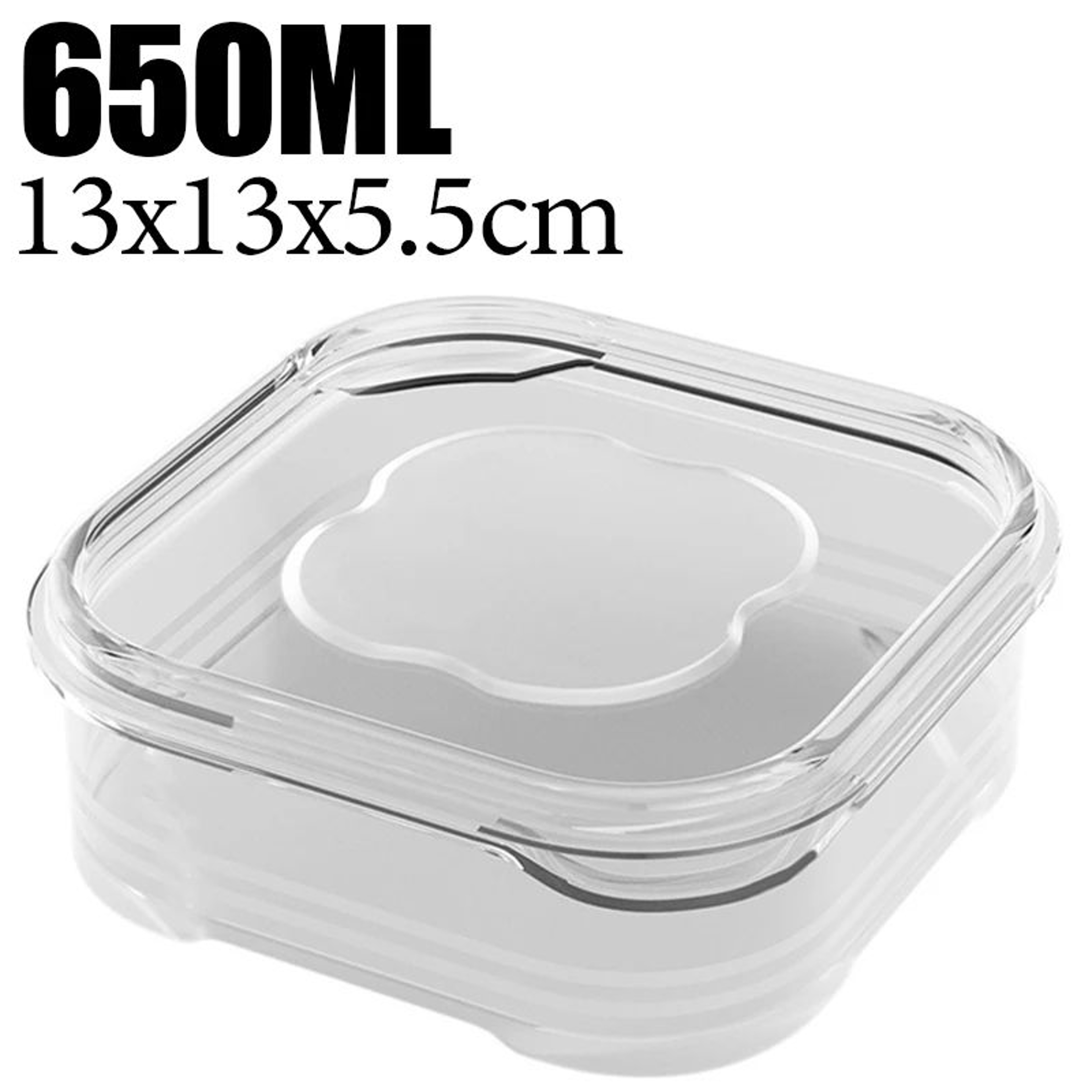 Refrigerator Meat Storage Container Food Grade Freezer Storage Box With Divider 7