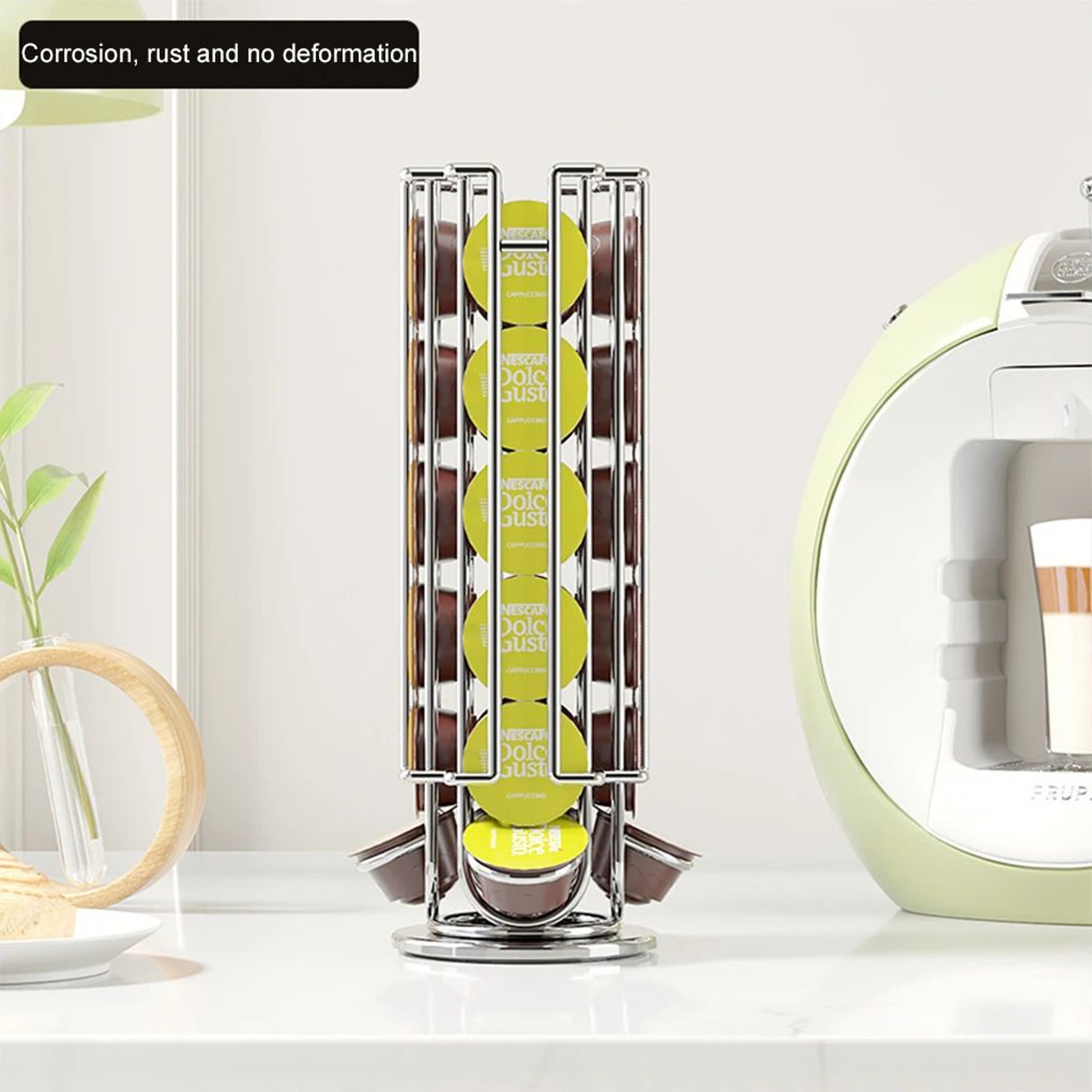 360 Rotating Dolce Gusto Coffee Pod Holder Stand 4