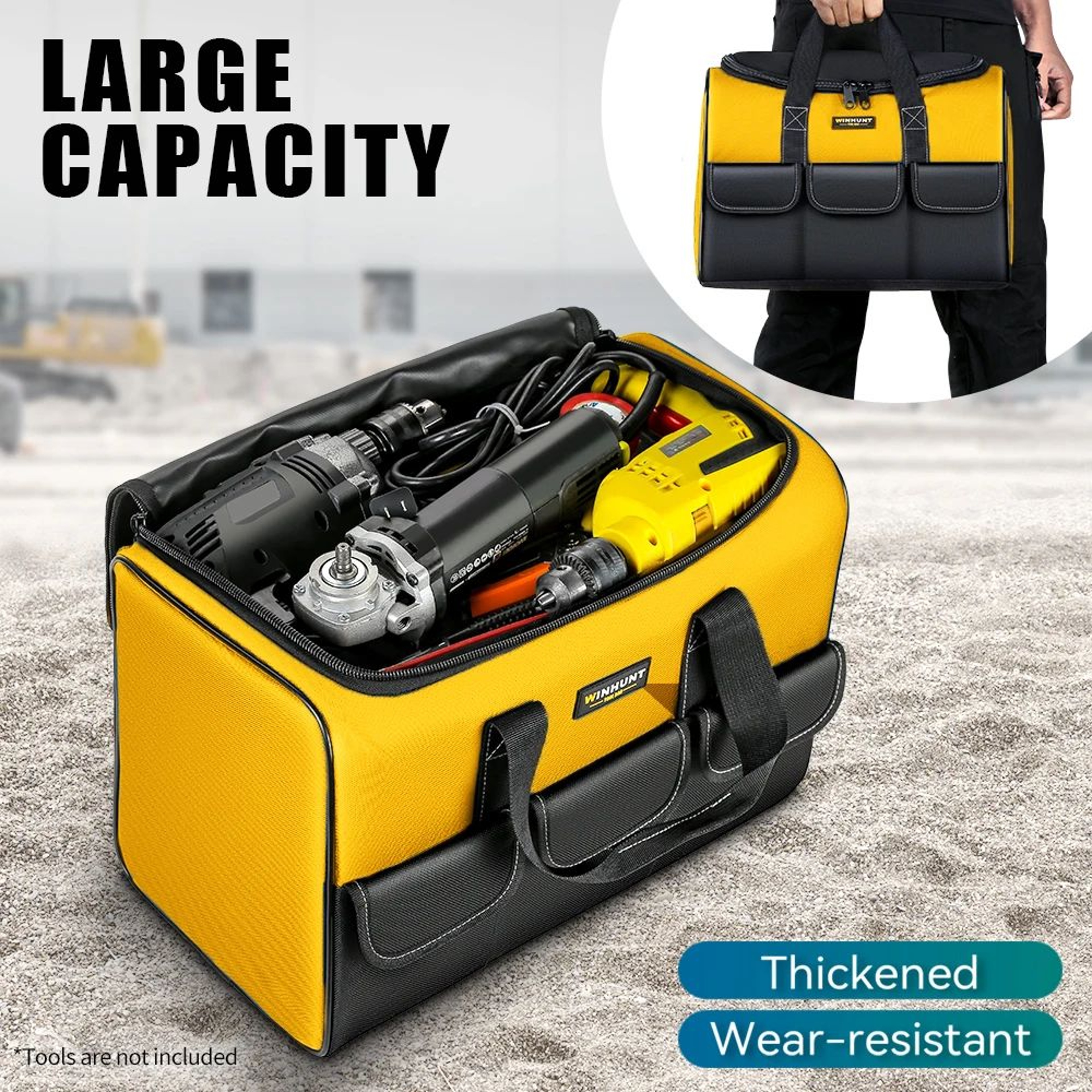 Heavy Duty Tool Bag With 6 Pockets 5