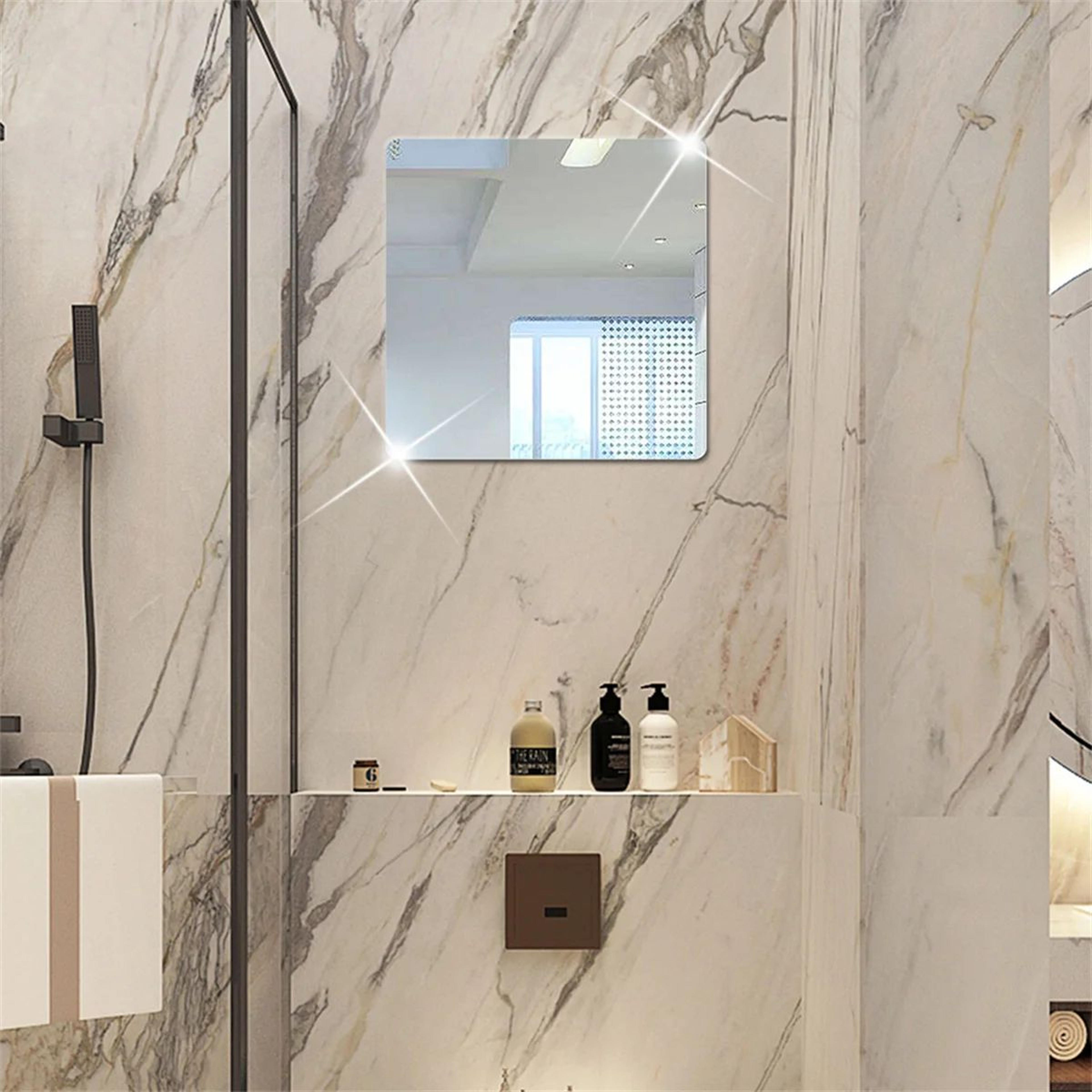 4 Piece Acrylic Mirror Wall Stickers 2