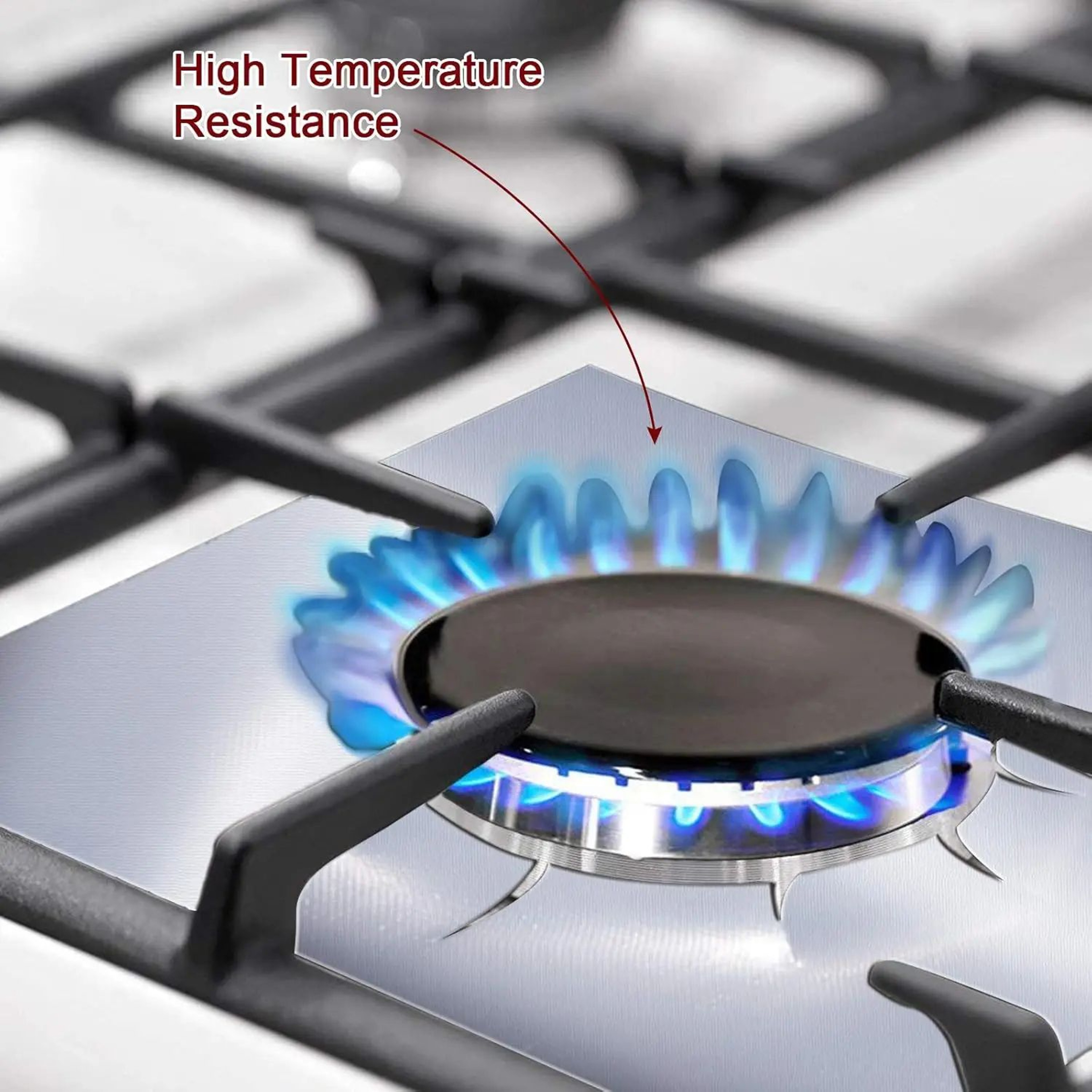 Reusable Gas Stove Burner Covers For Easy Kitchen Cleanup 3