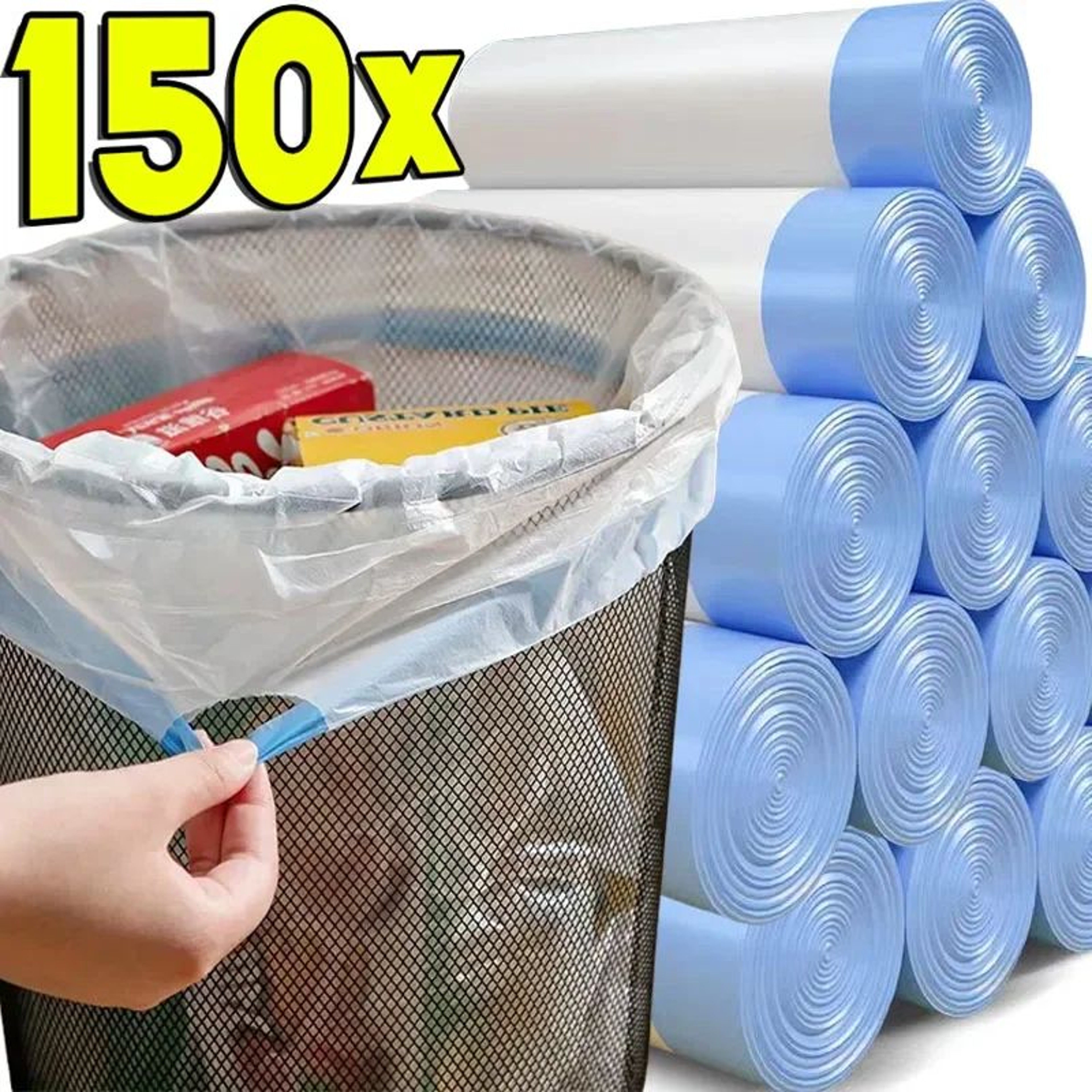 Heavy Duty Drawstring Trash Bags 0