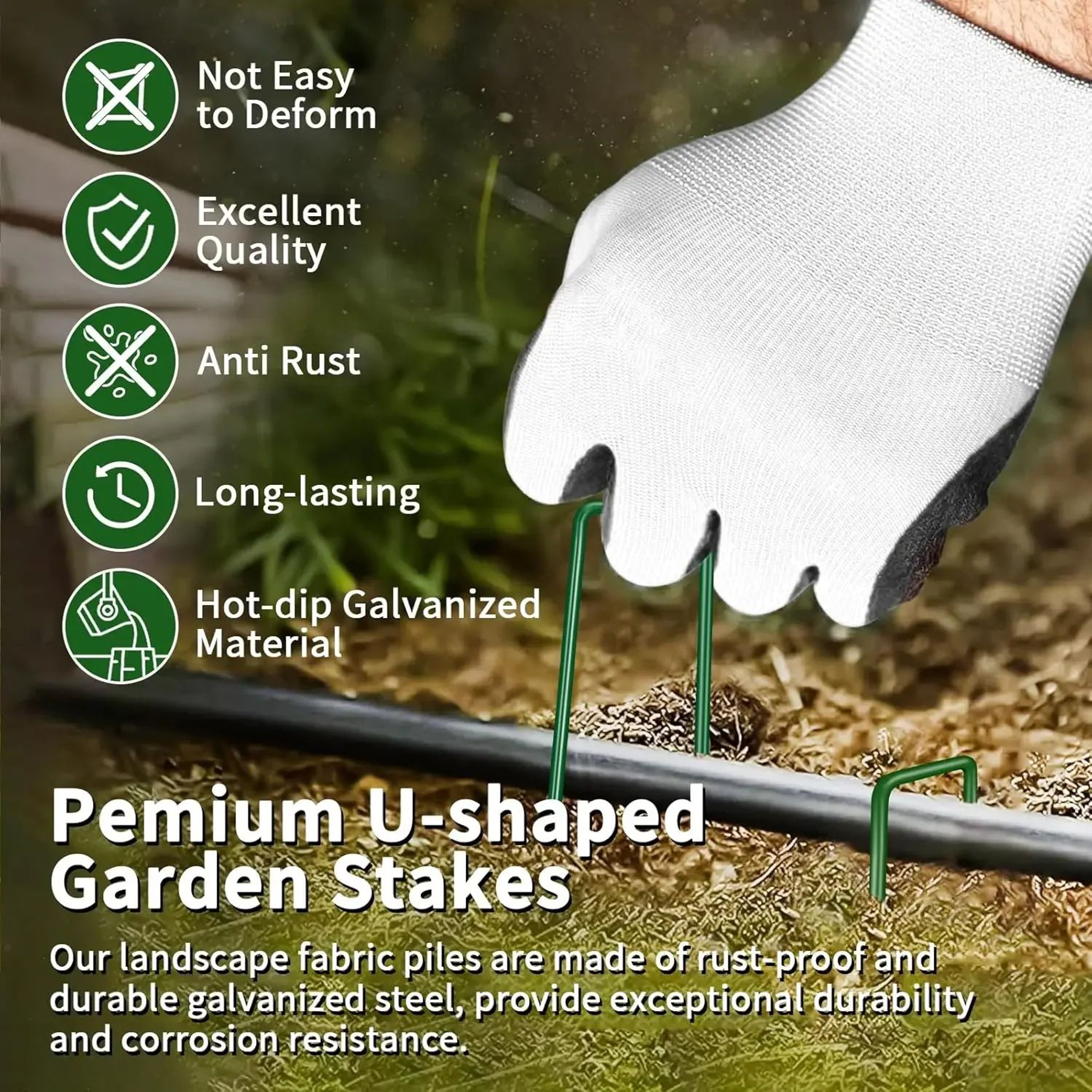 Heavy Duty Garden Staples 5