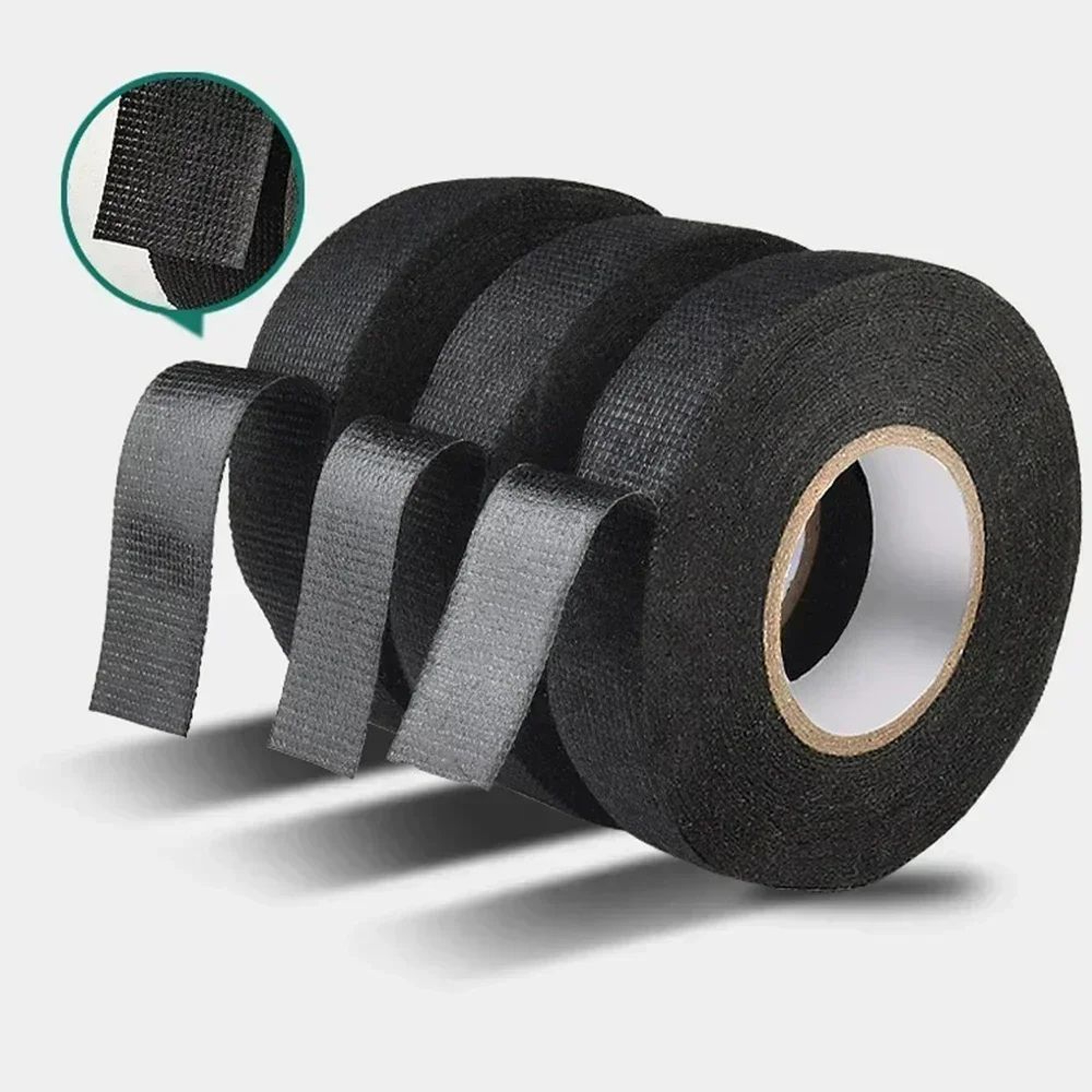 Heat Resistant Electrical Fabric Tape For Wire Harness Cable Protection 1