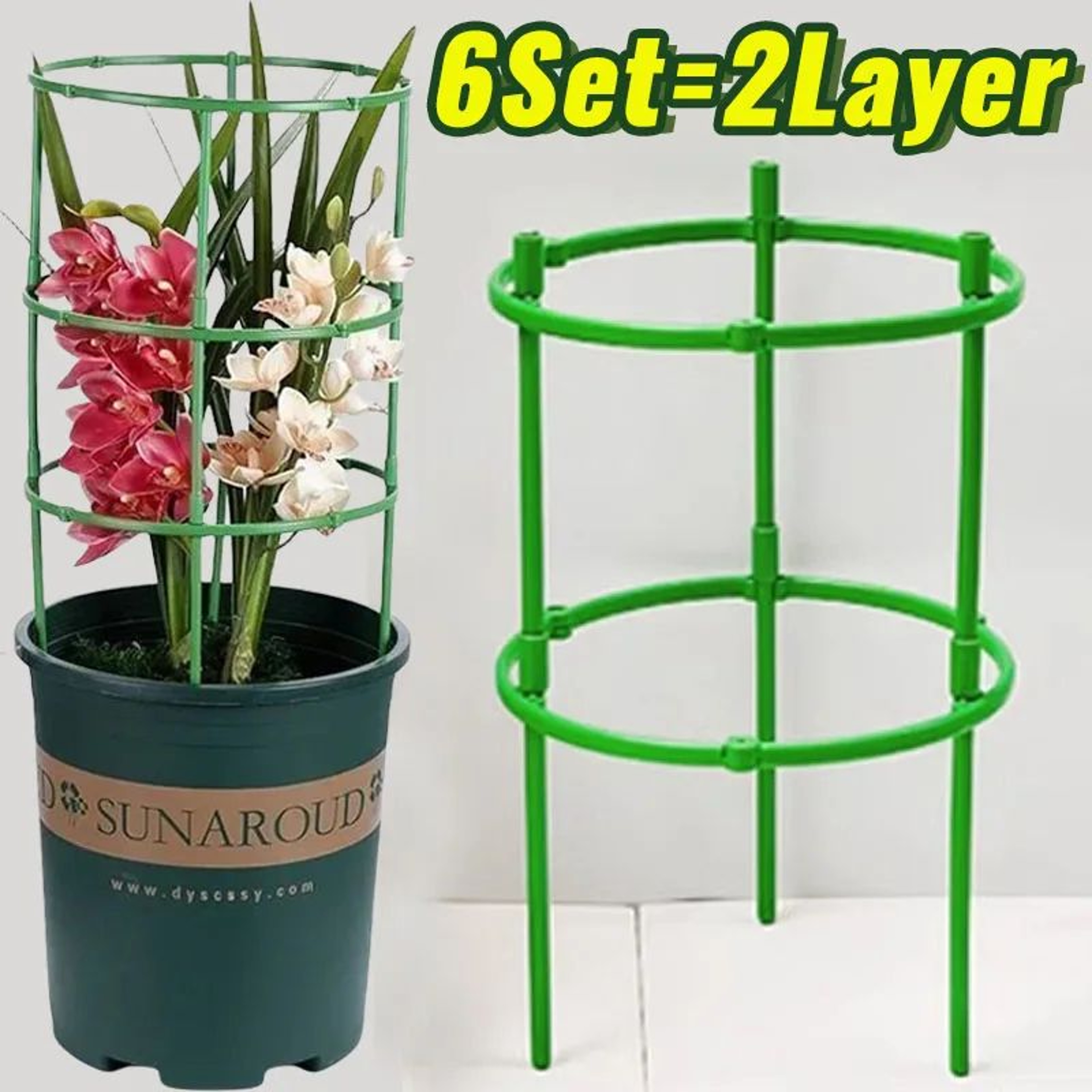 Plant Support Stakes Semicircle Plant Support Frame 7