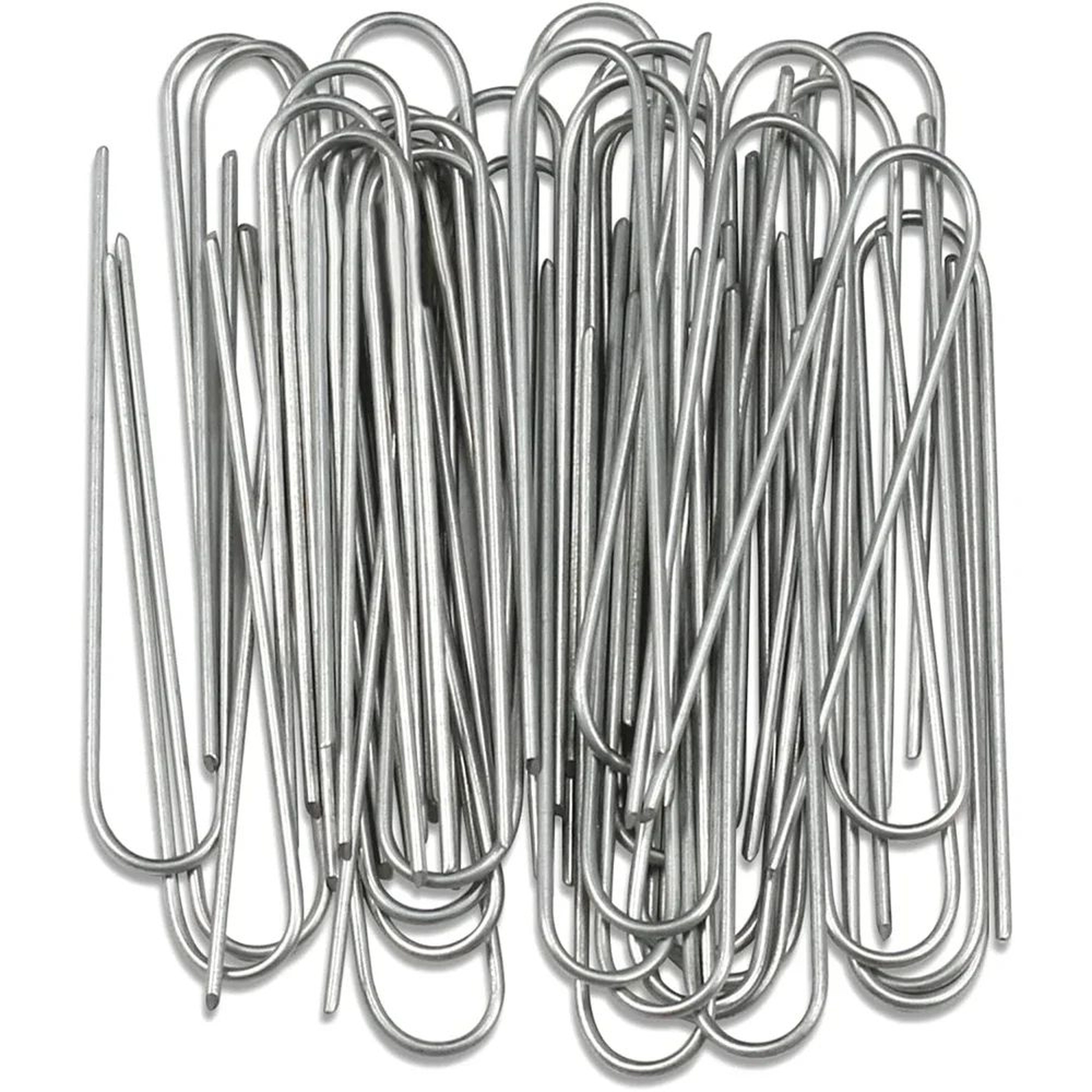 Heavy Duty Garden Staples UShaped Landscape Stakes 1