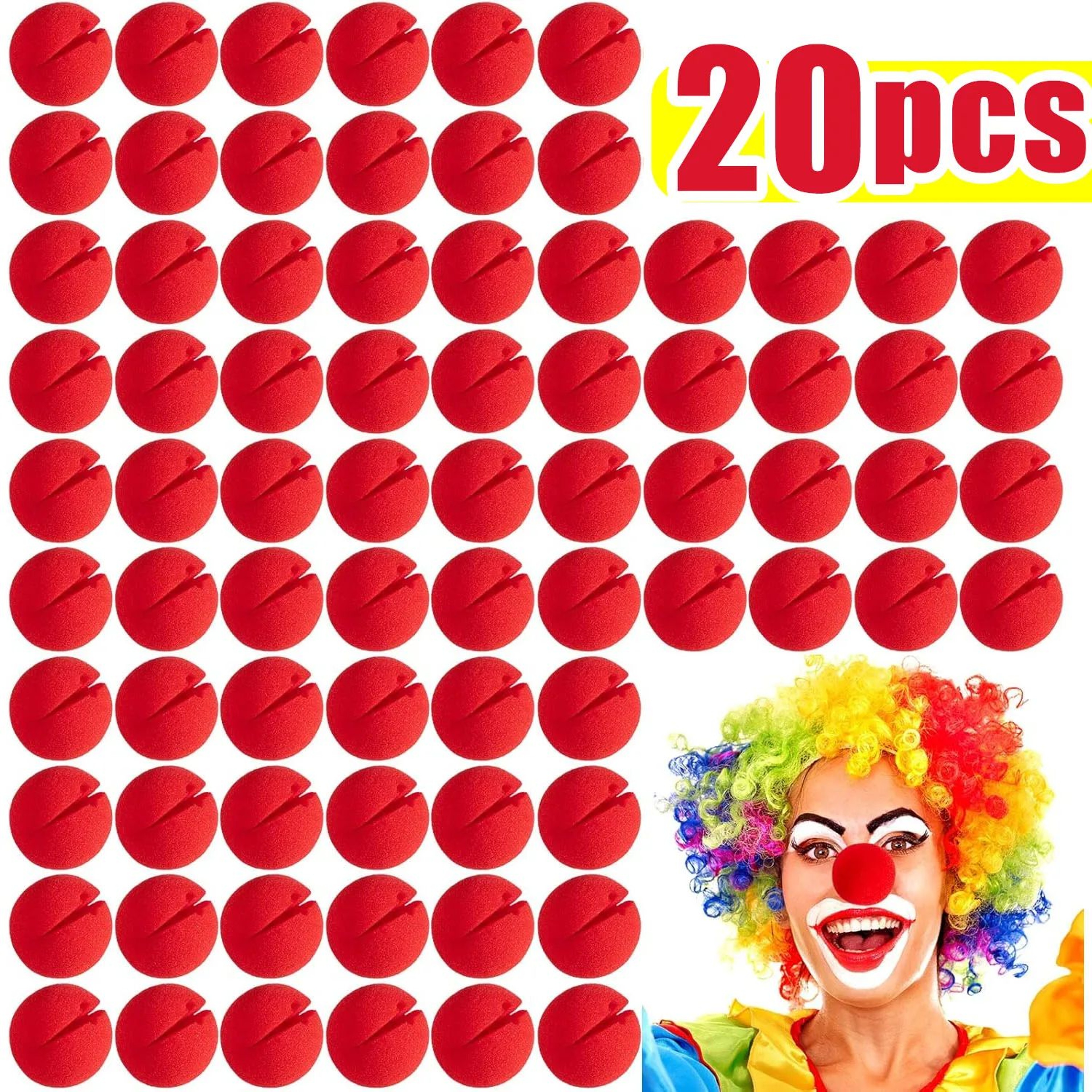 Red Clown Nose Foam Costume Props 9