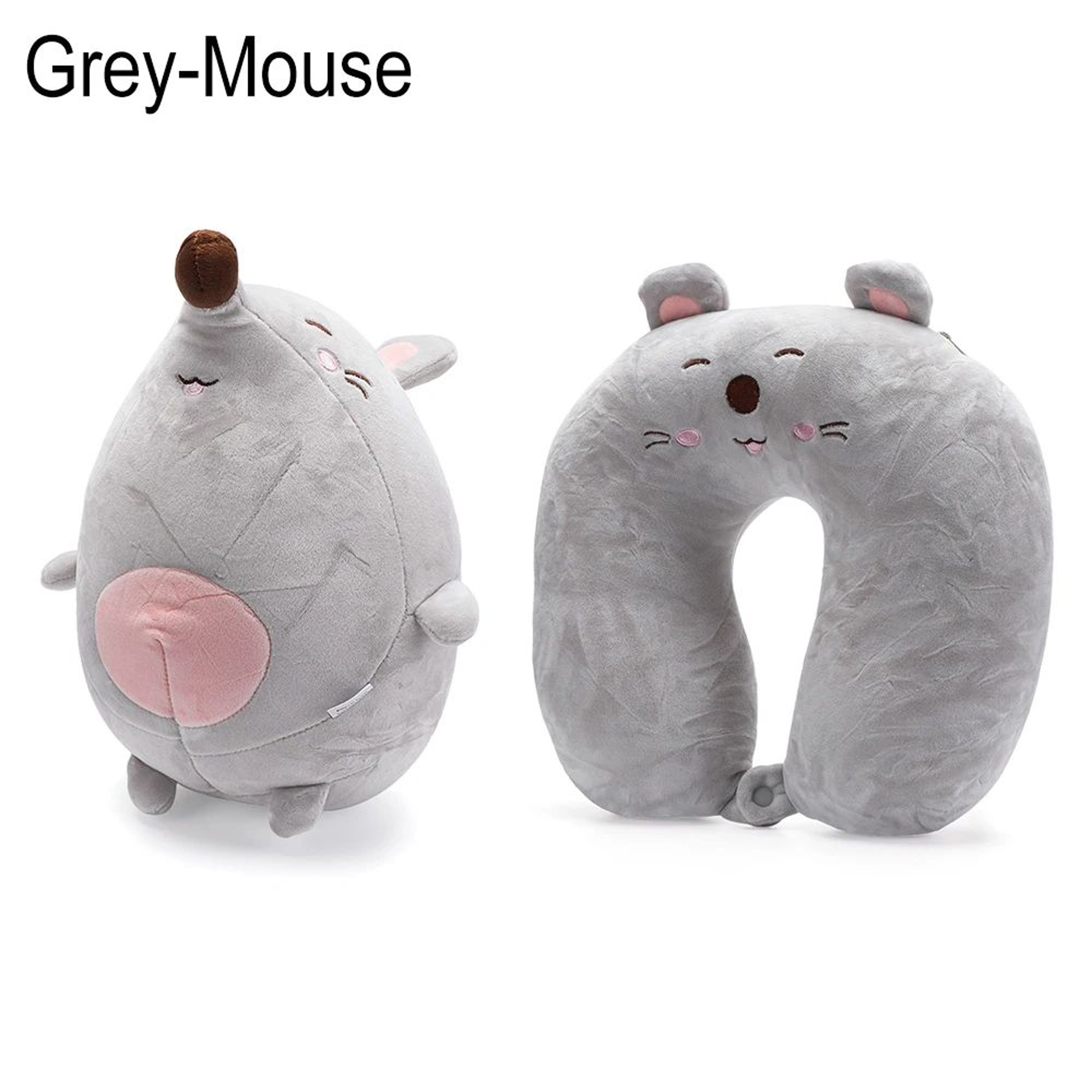 Cartoon U Shaped Travel Neck Pillow Soft Plush Support Pillow 8