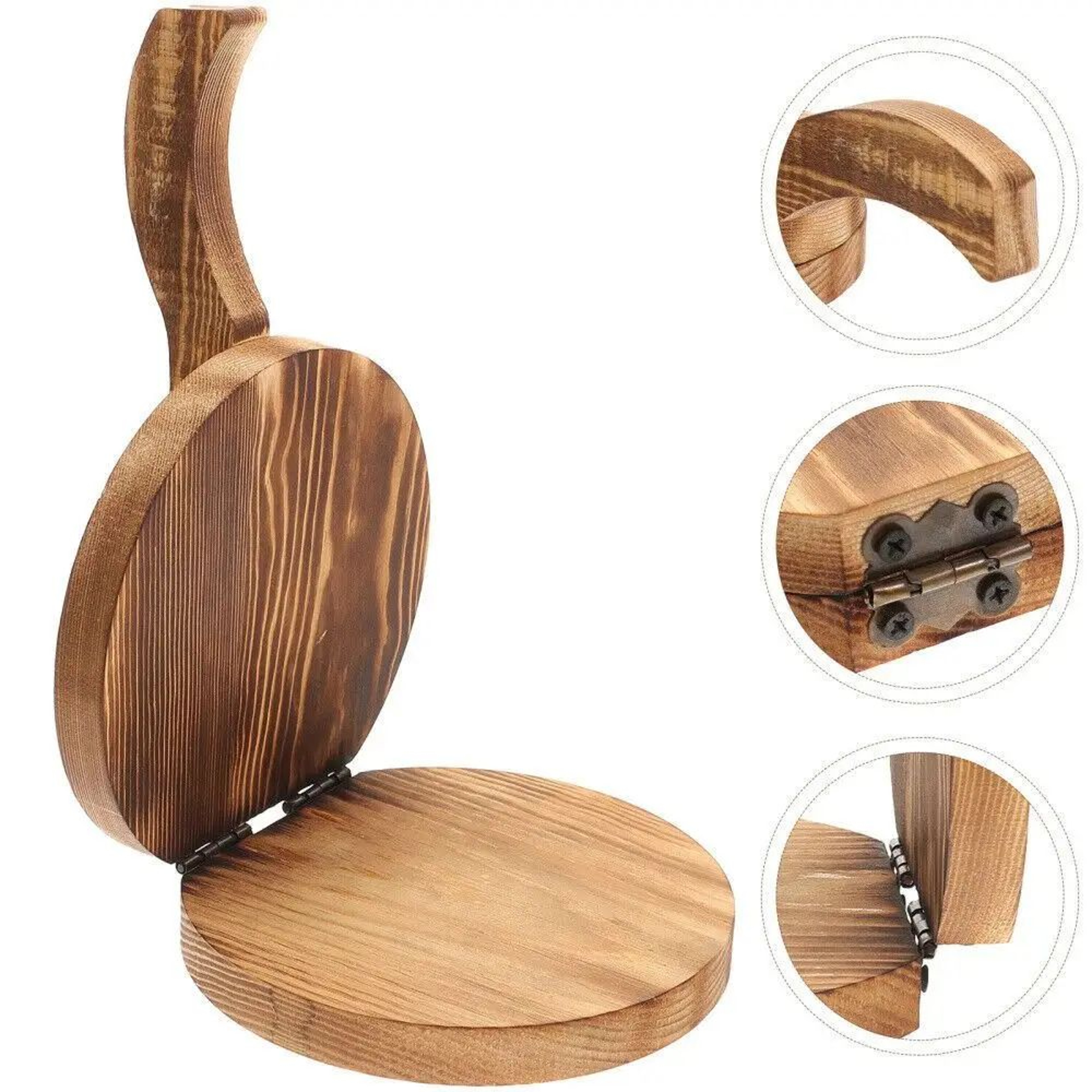 Wooden Dumpling Wrapper Press Manual Dough Press 0