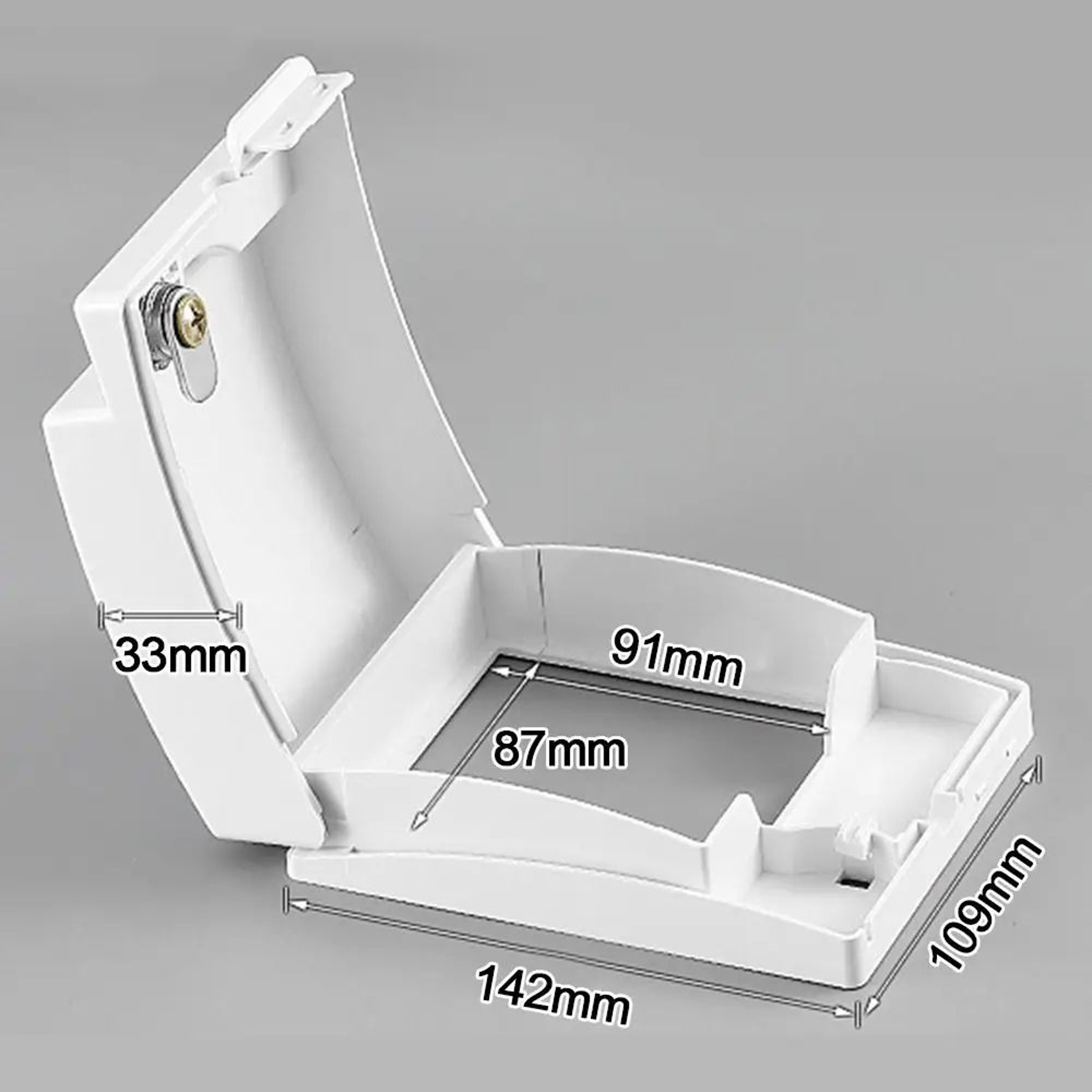 Lockable Waterproof Switch Cover Self Adhesive Socket Protection Box 2