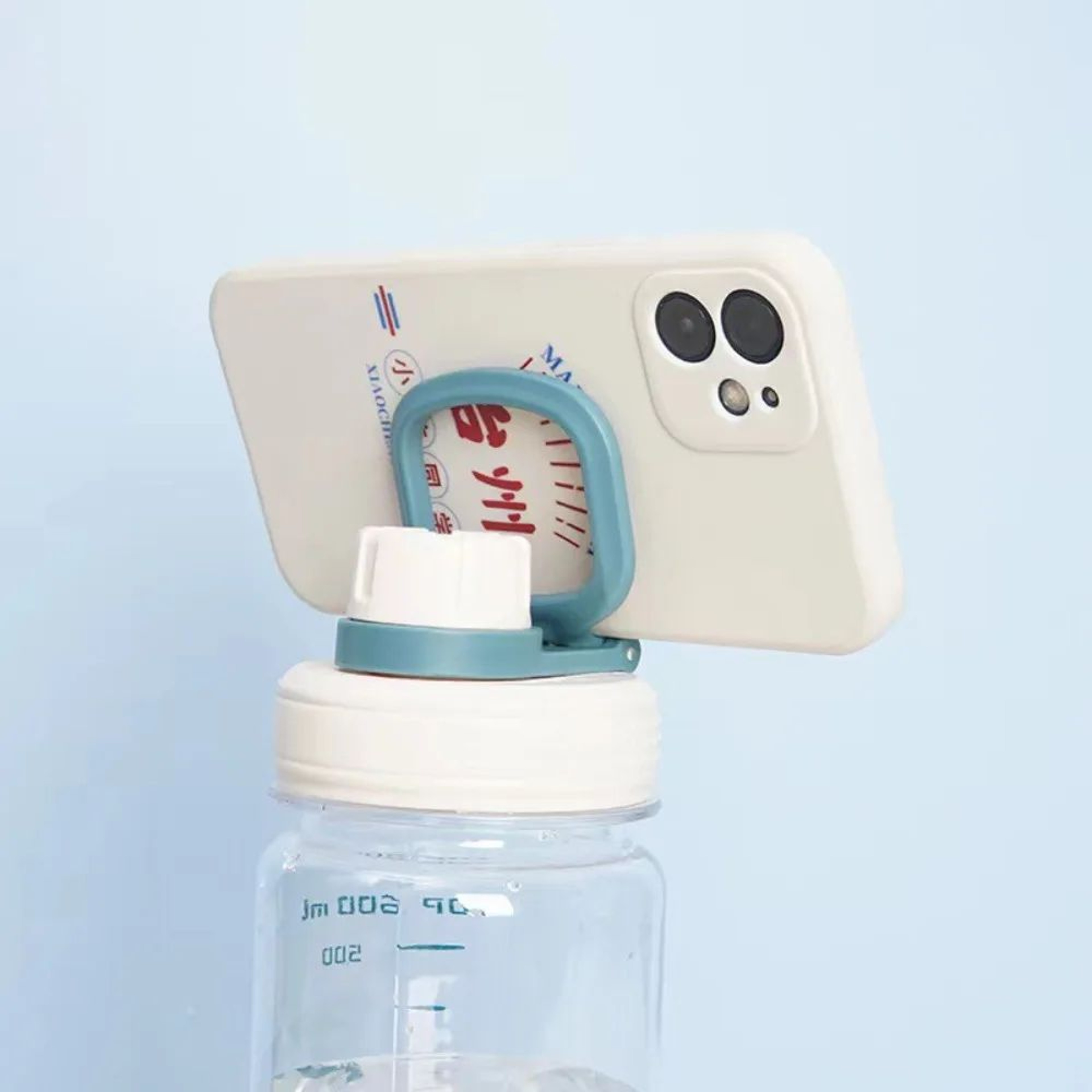 Large Capacity Water Bottle Leakproof Sports Bottle With Handle Strap 5
