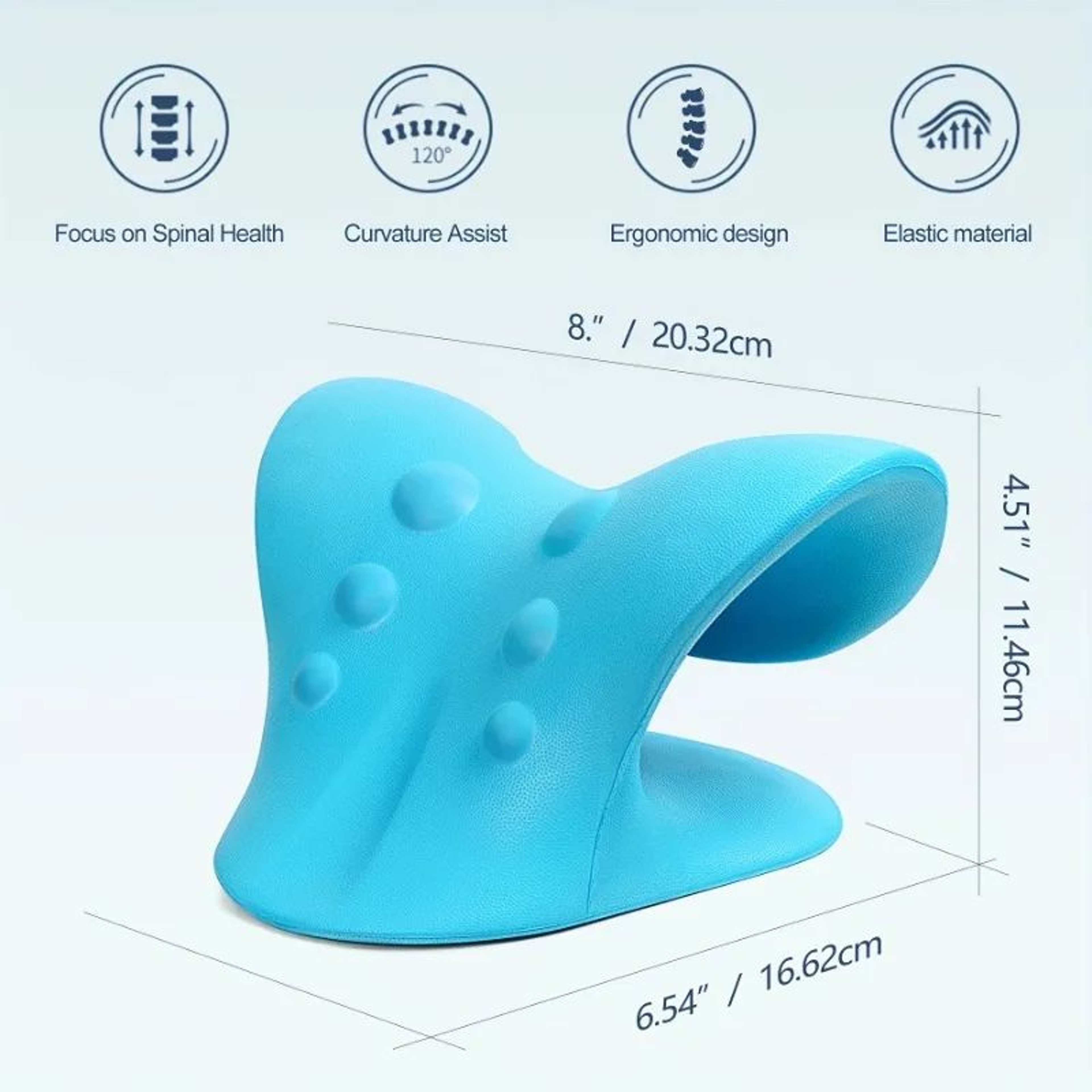 Neck Support Stretch Pillow Cervical Support Cushion For Home And Office 3