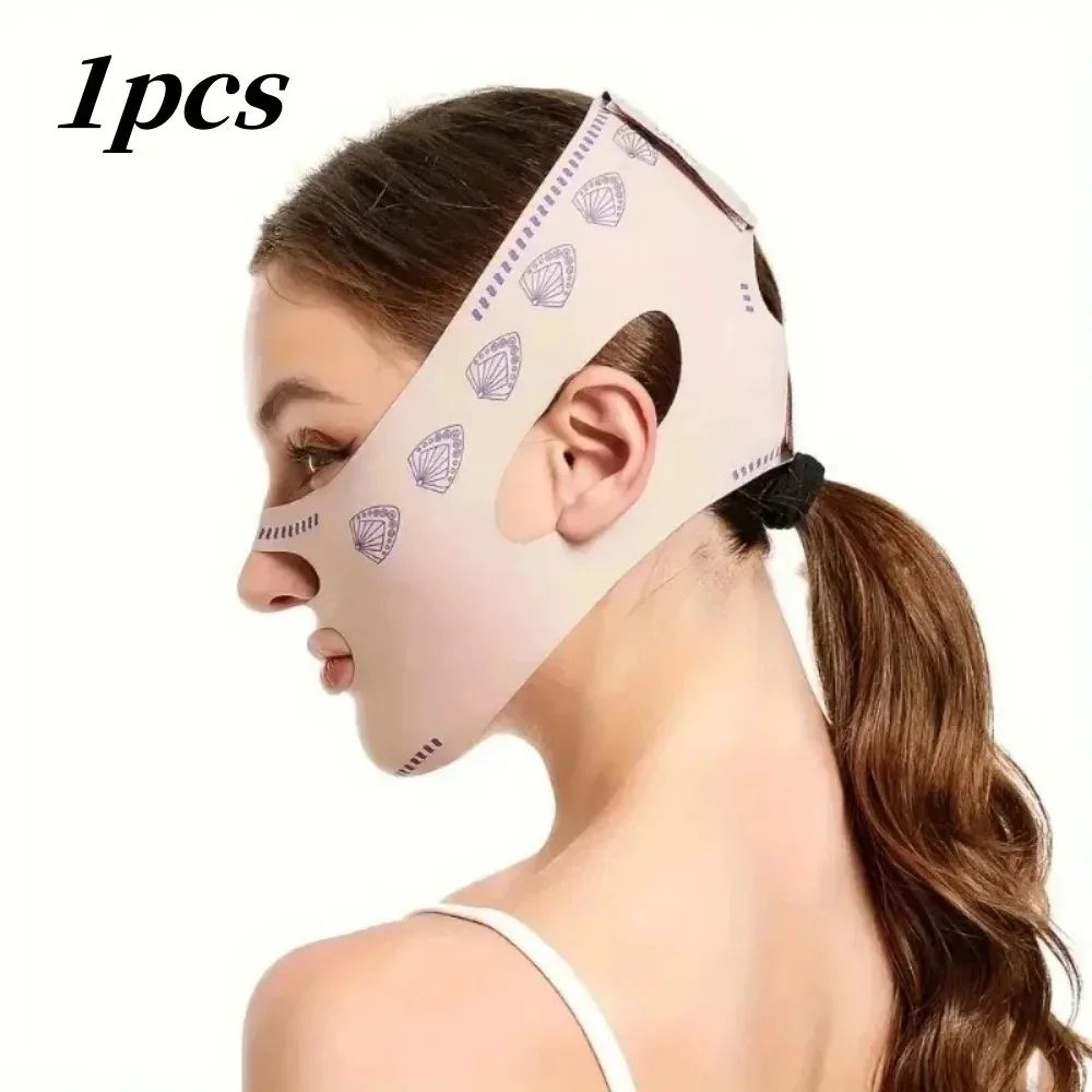 Adjustable V Face Support Mask Reusable Face Shaping Band 6