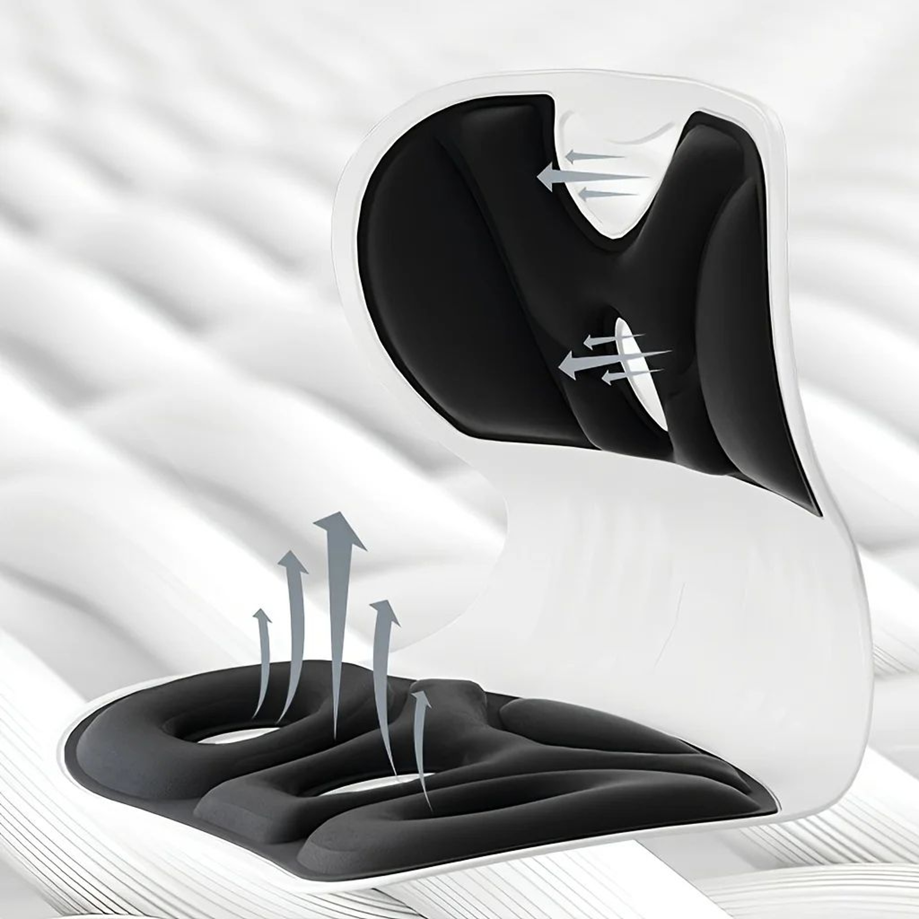 Ergonomic Lumbar Support Pillow Back Cushion 1