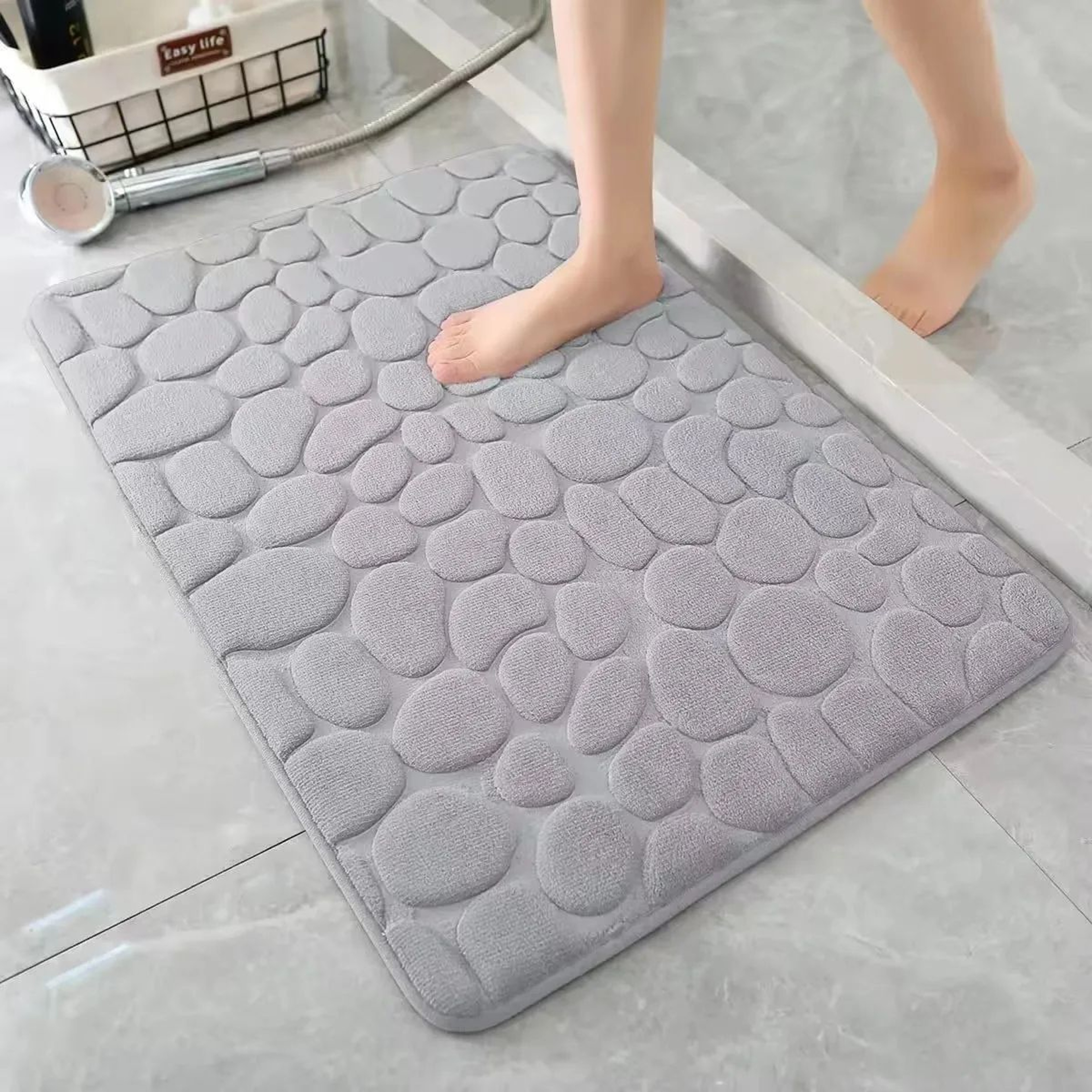 Coral Velvet Bathroom Mat Non Slip Rug 13