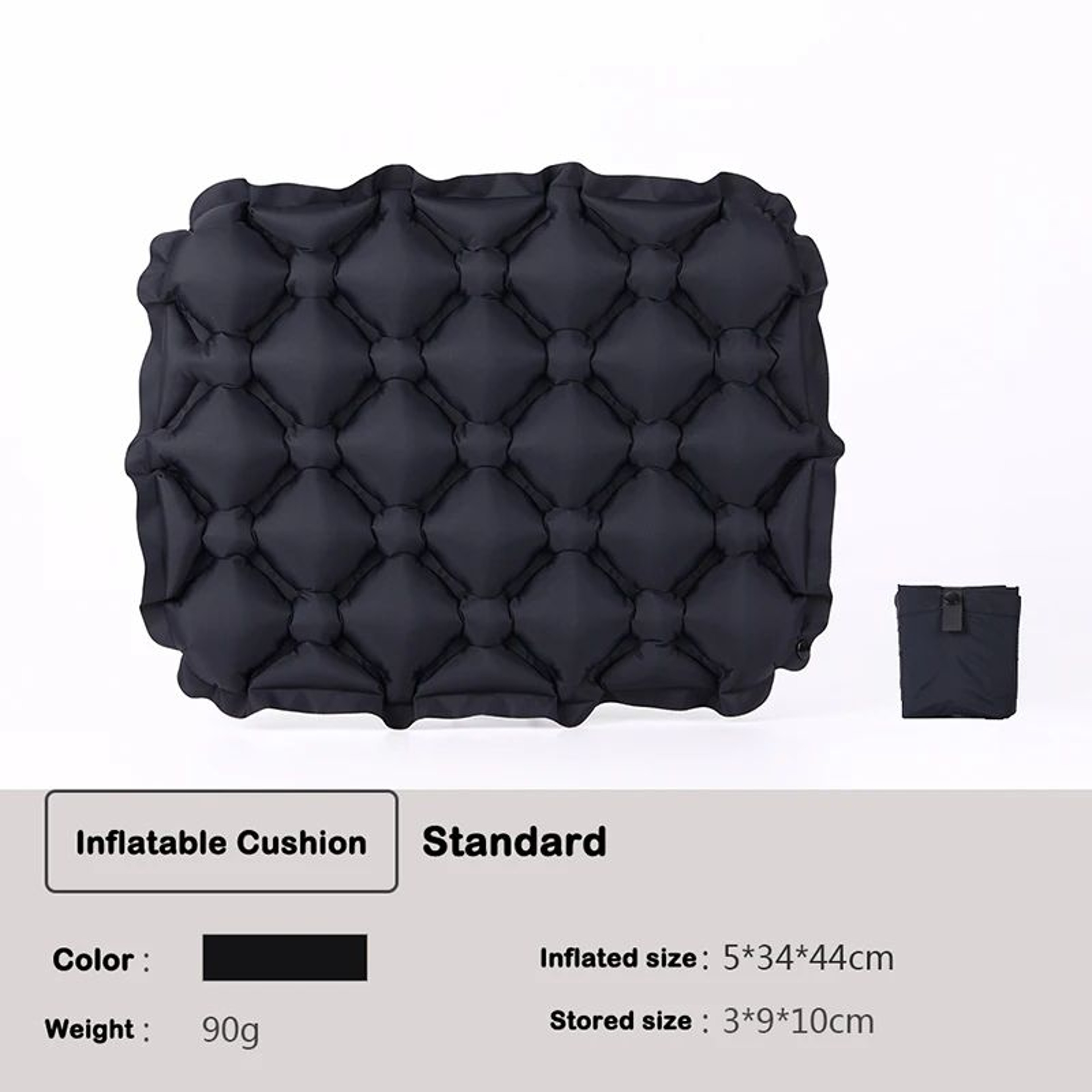 Portable Inflatable Seat Cushion Camping Seat Pad Travel Air Cushion 6