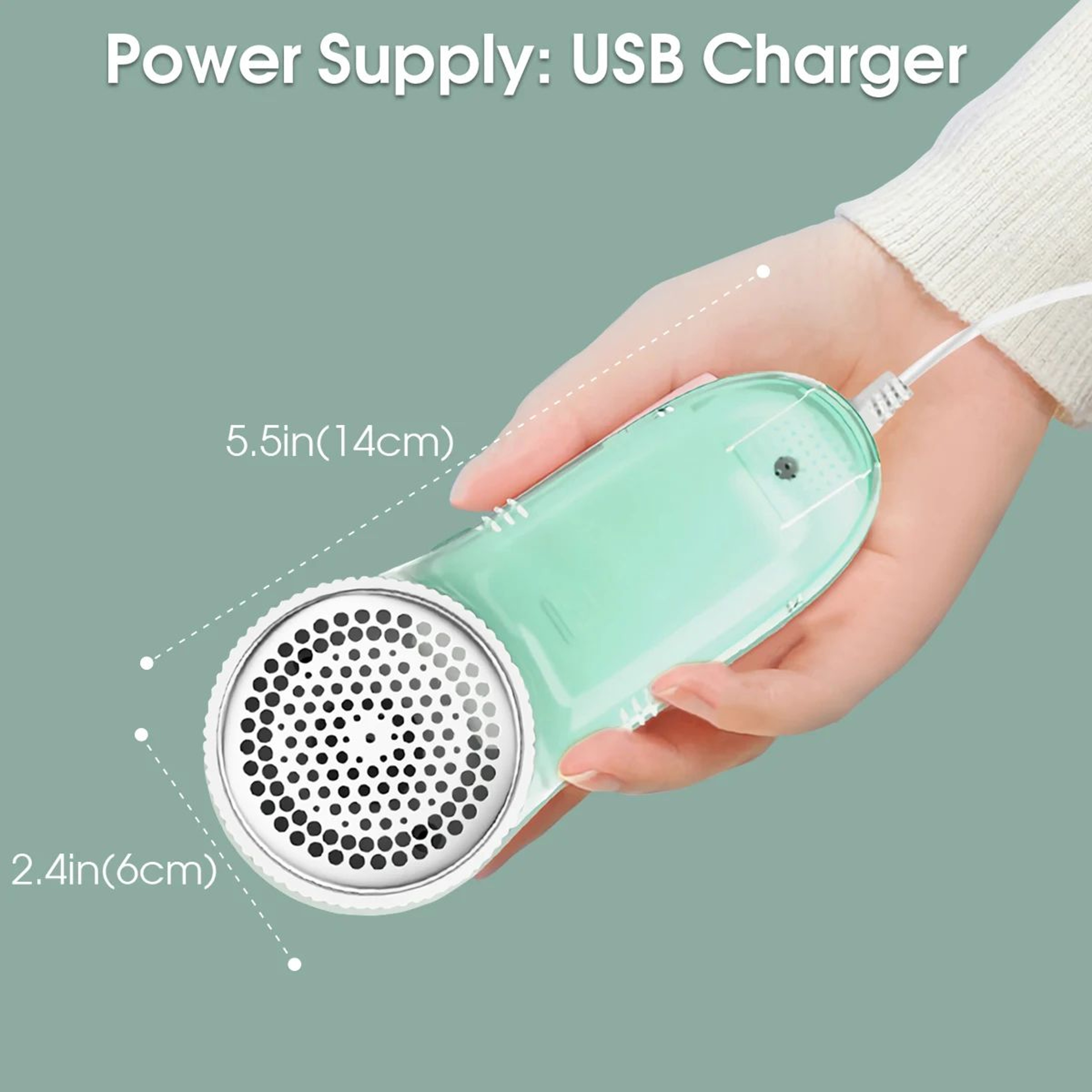 Electric Fabric Shaver Lint Remover Portable Clothes Fuzz Remover 1