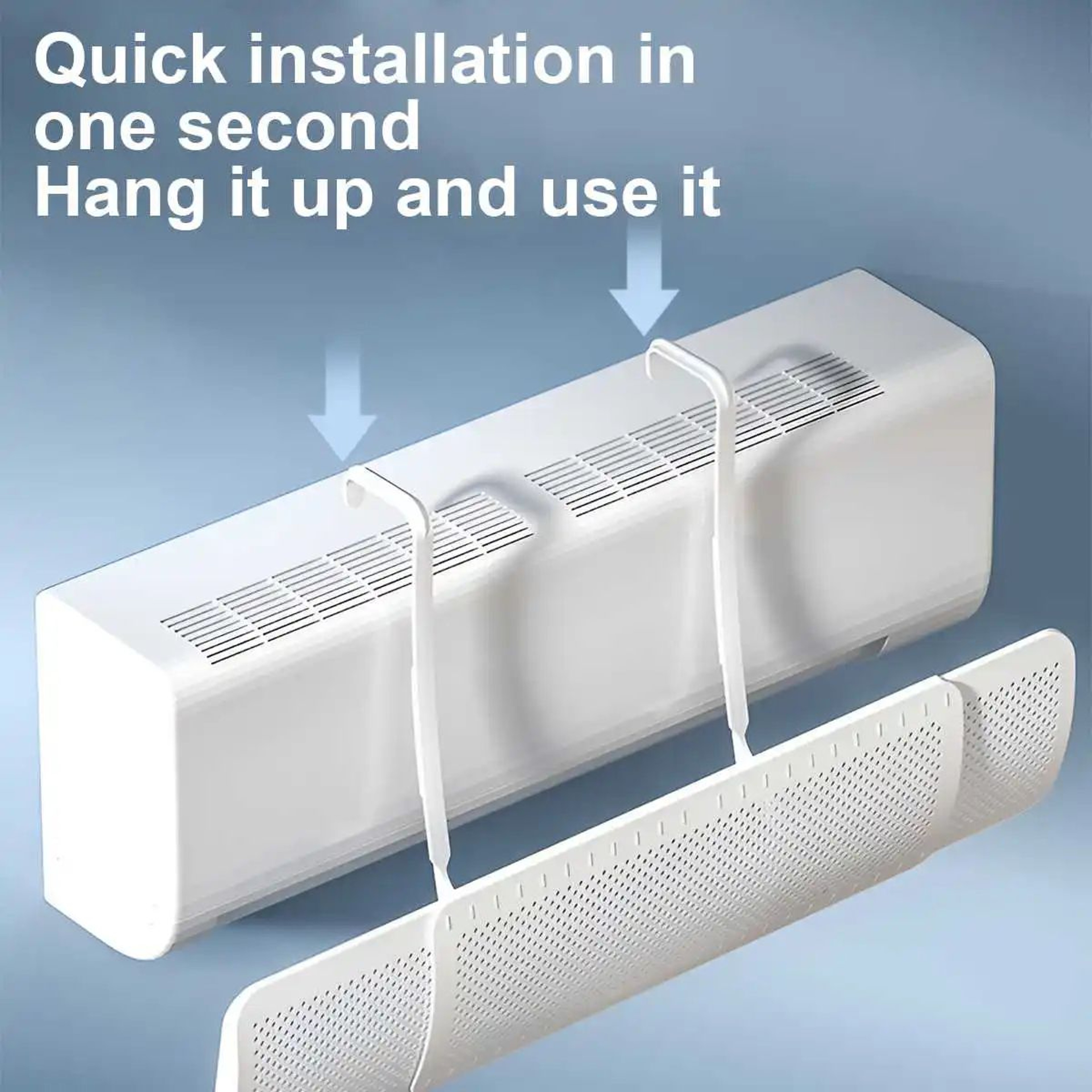 Air Conditioner Wind Deflector Adjustable AC Air Vent Deflector 5