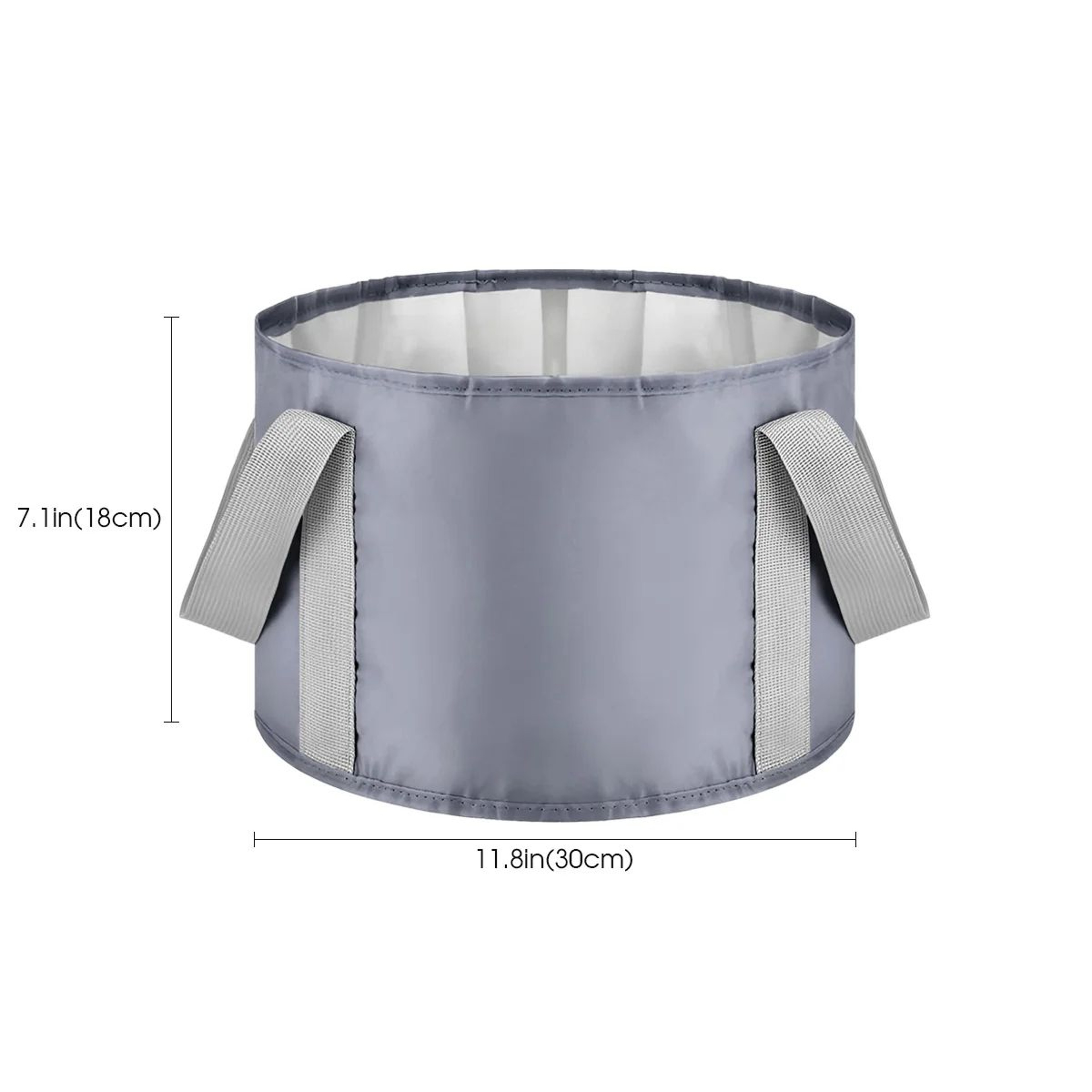 Portable Foldable Foot Bath Basin Heat Retaining Soaking Tub 9