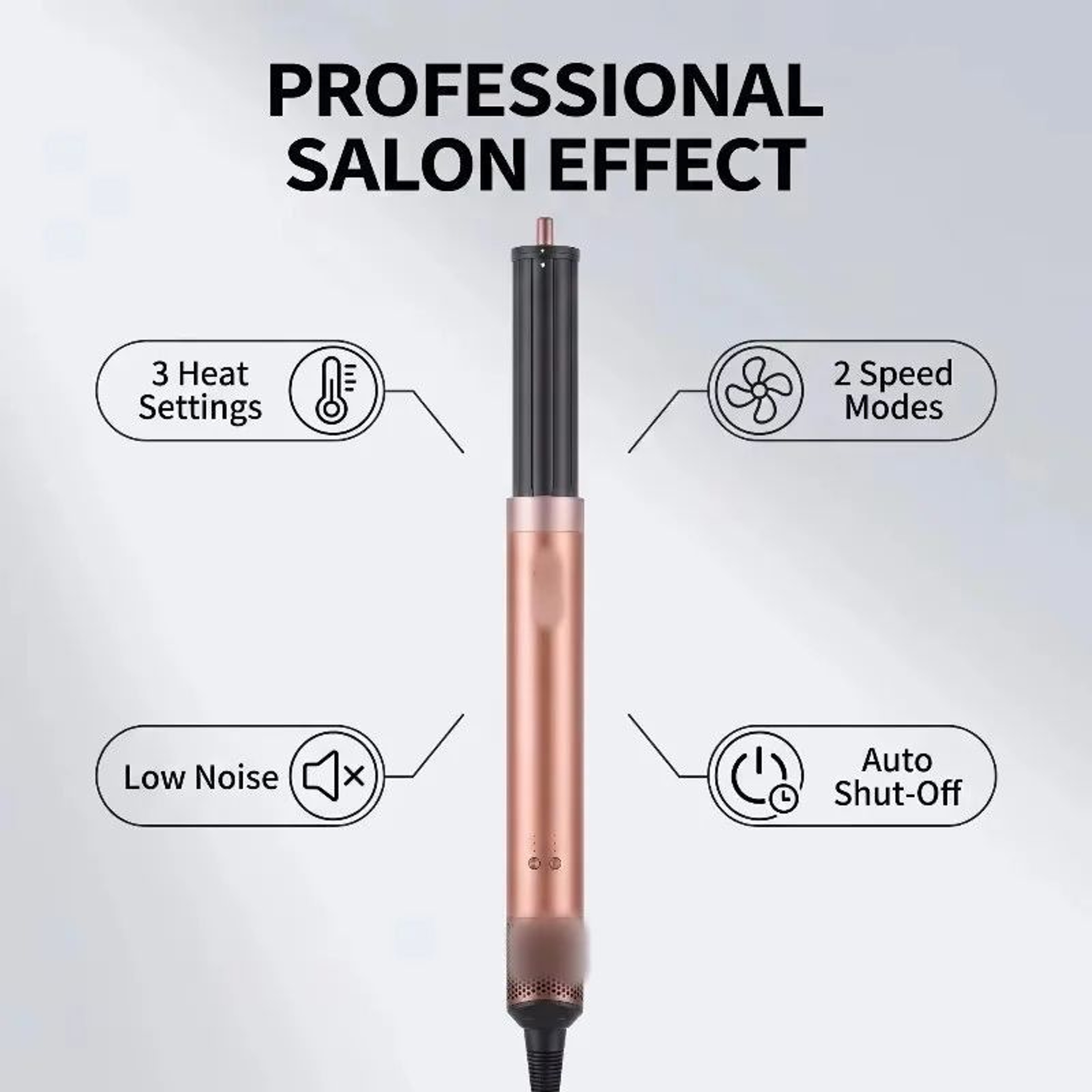 High Speed Ionic Hair Dryer Six In One Styling Set 3