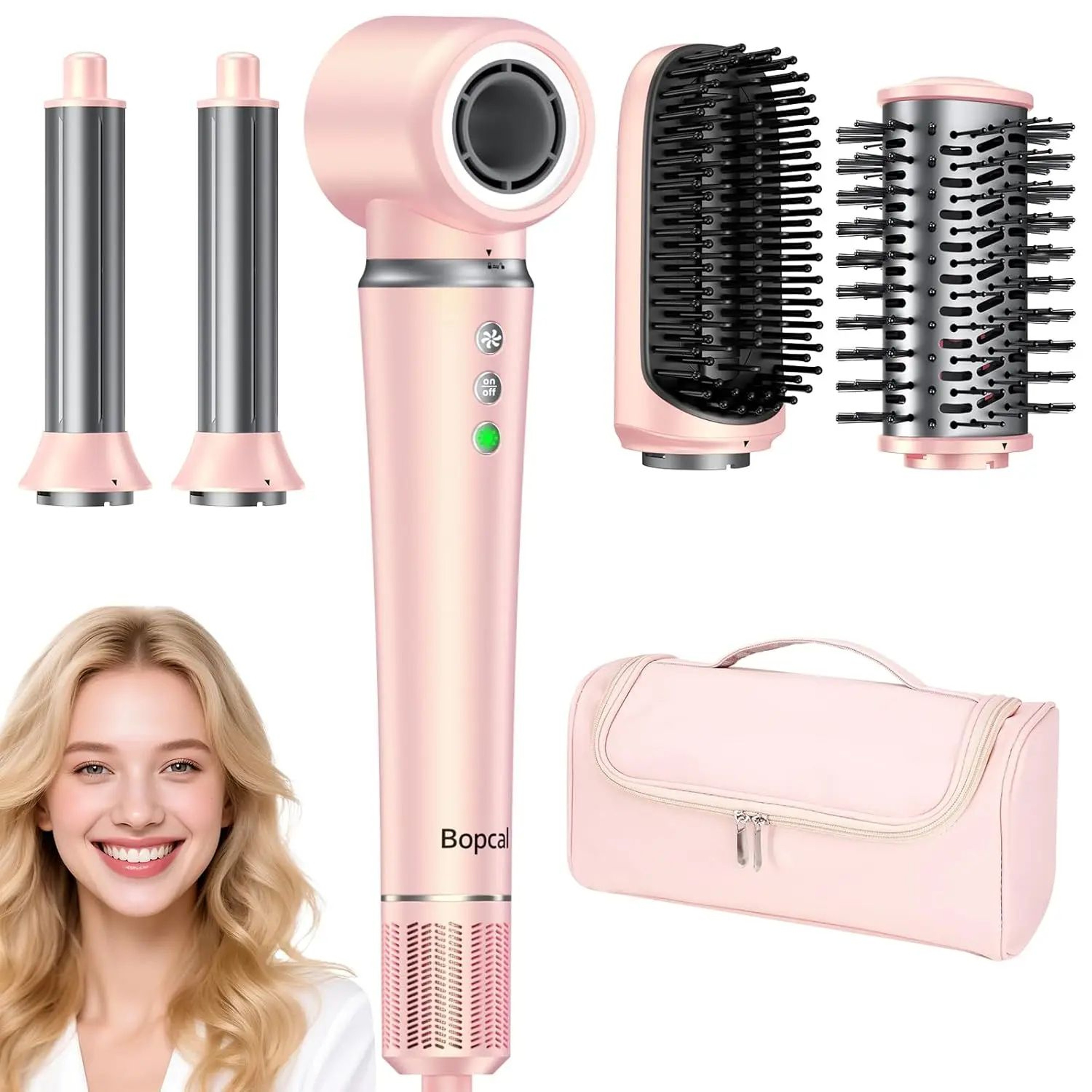 5 In 1 Air Wrap Hair Styler With Ionic Hair Dryer 0