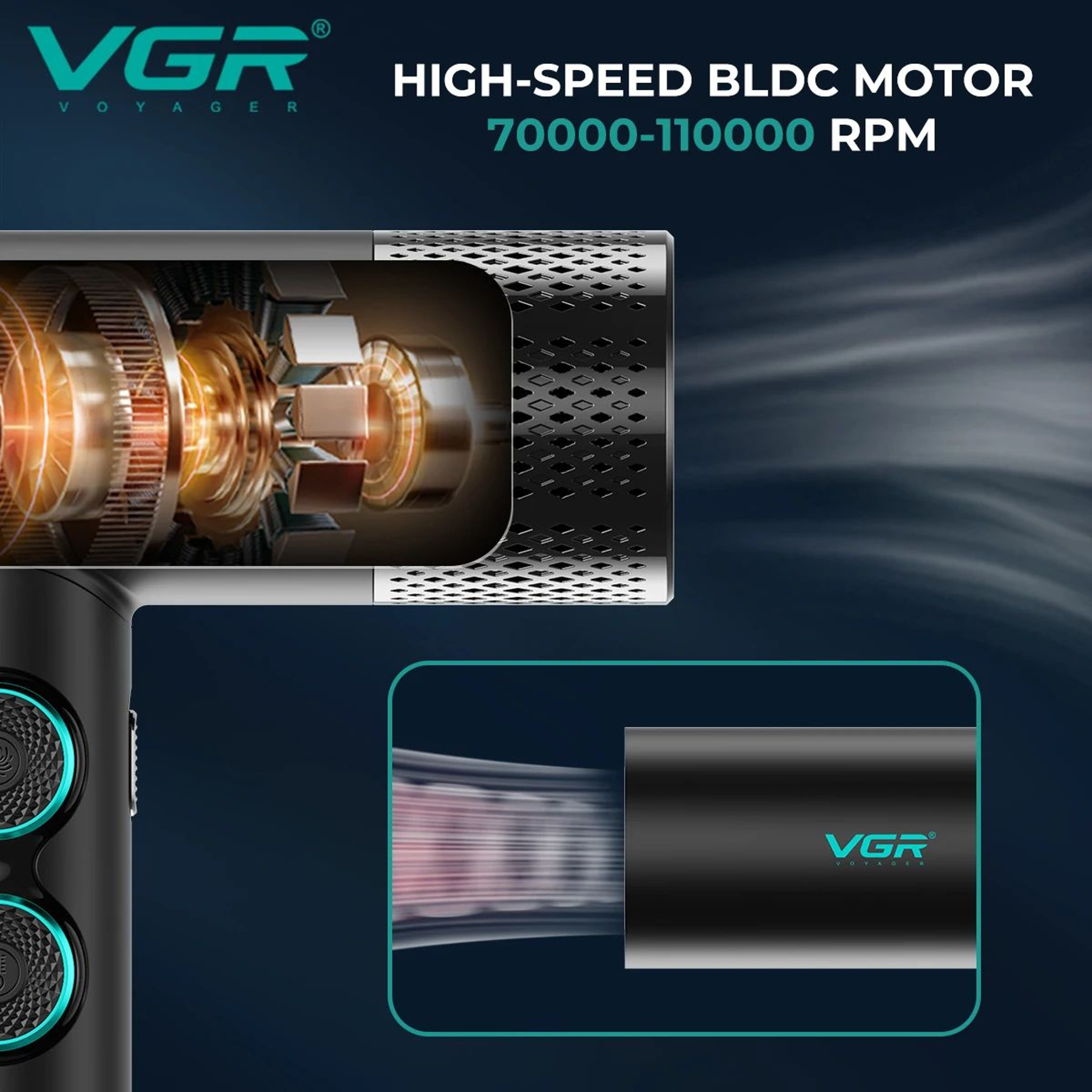 VGR V401 Professional High Speed Ionic Hair Dryer 1