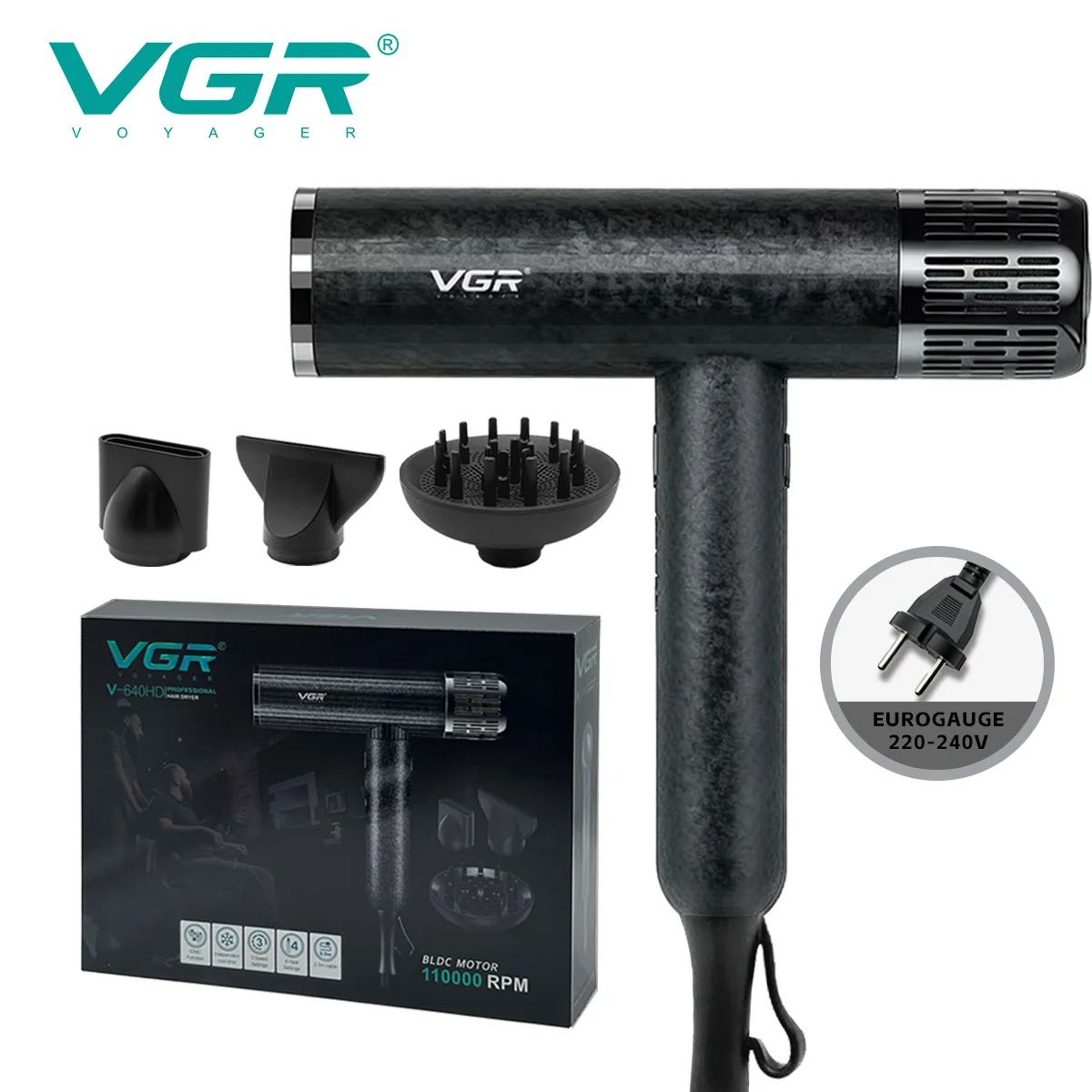 VGR V401 Professional High Speed Ionic Hair Dryer 4