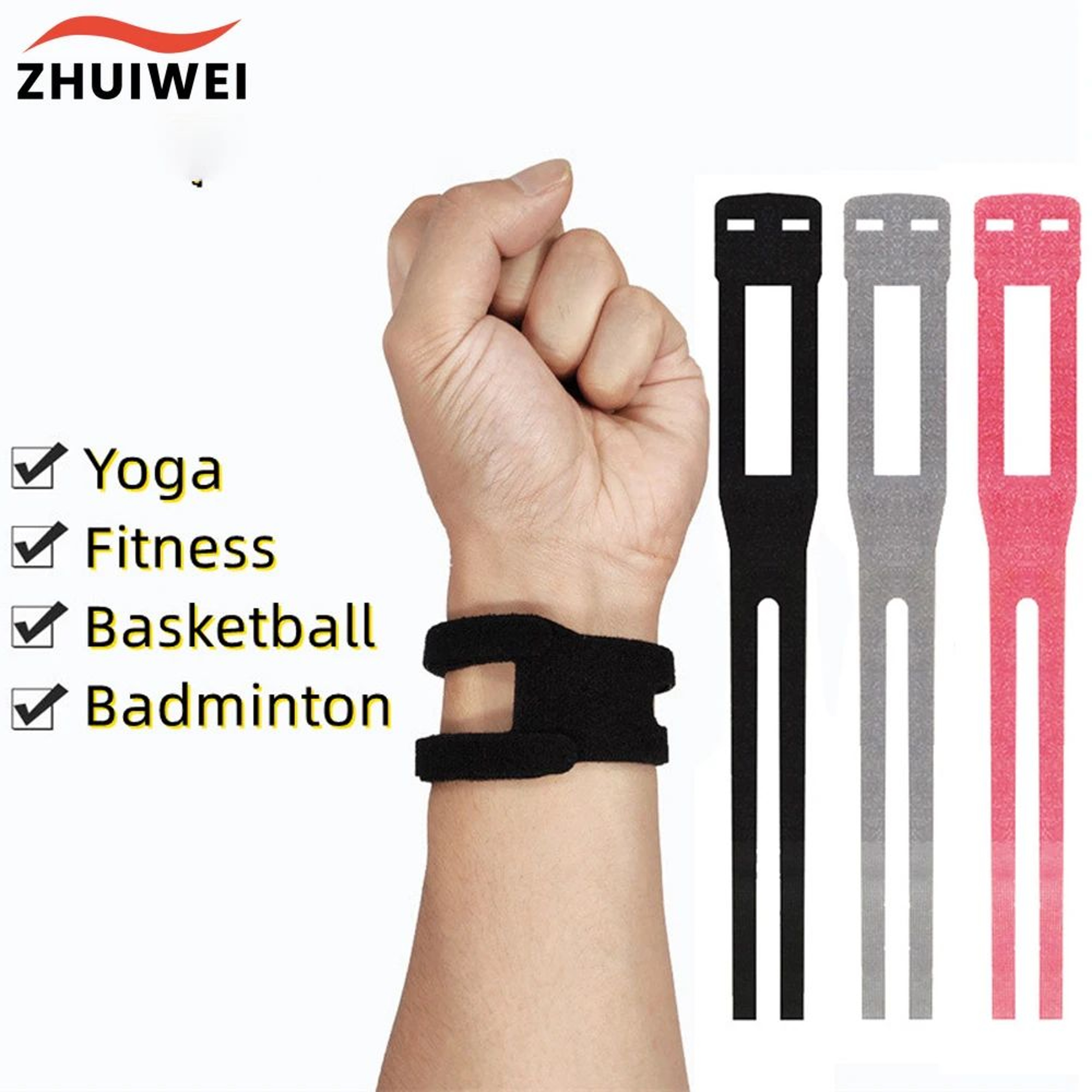 Adjustable Wrist Brace Wrist Support Strap Compression Wrap 0