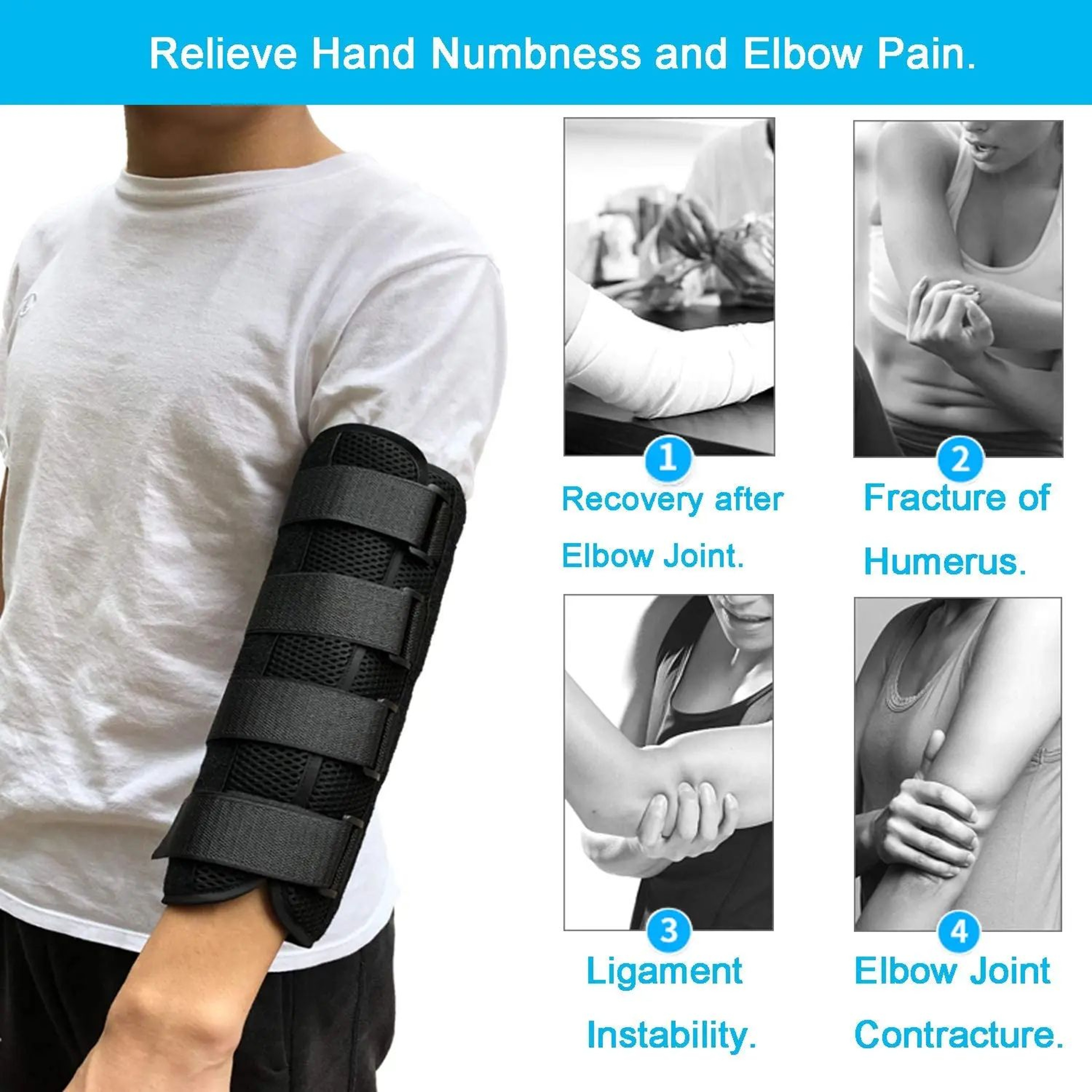 Adjustable Elbow Brace Splint 3