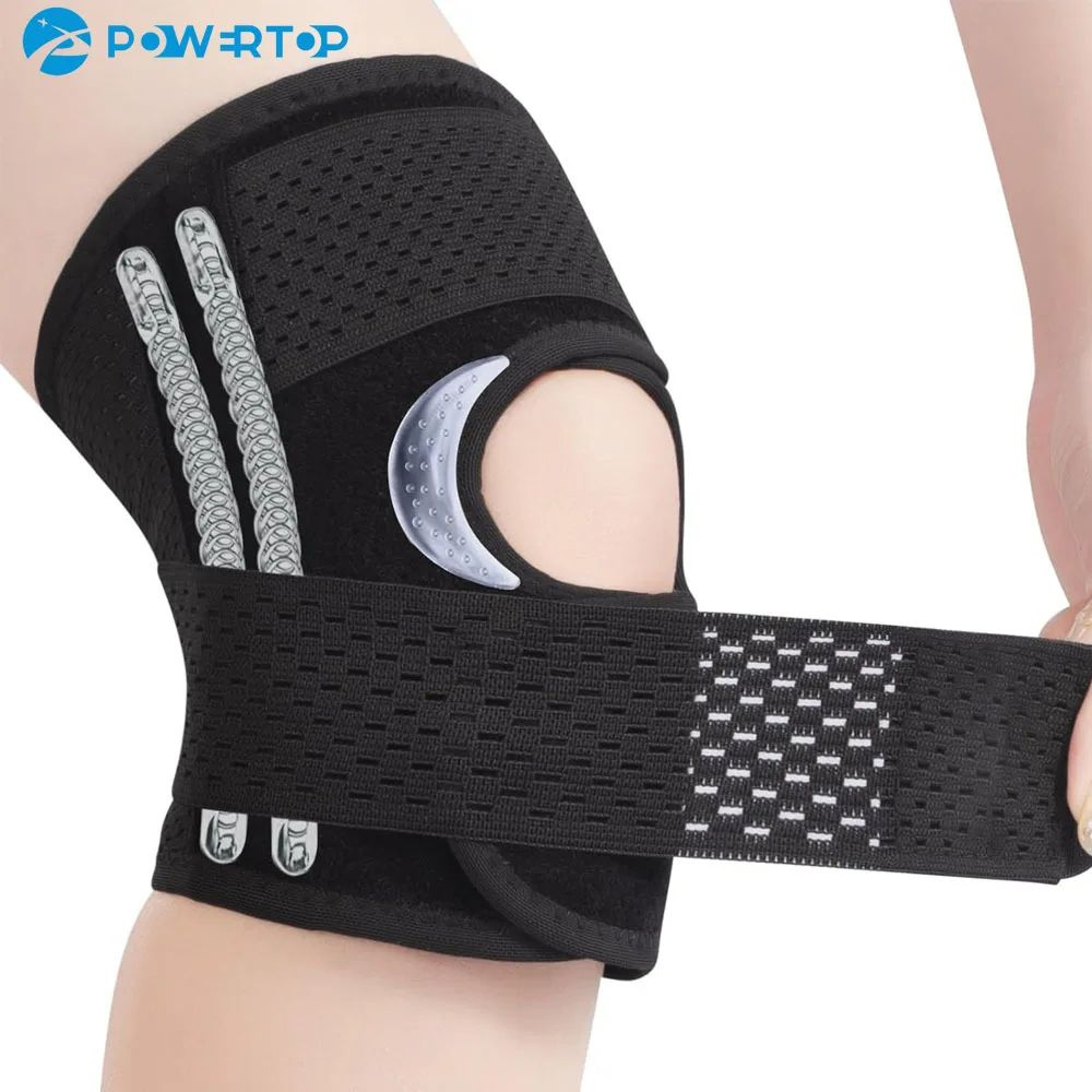 Knee Brace With Stabilizing Side Supports 0