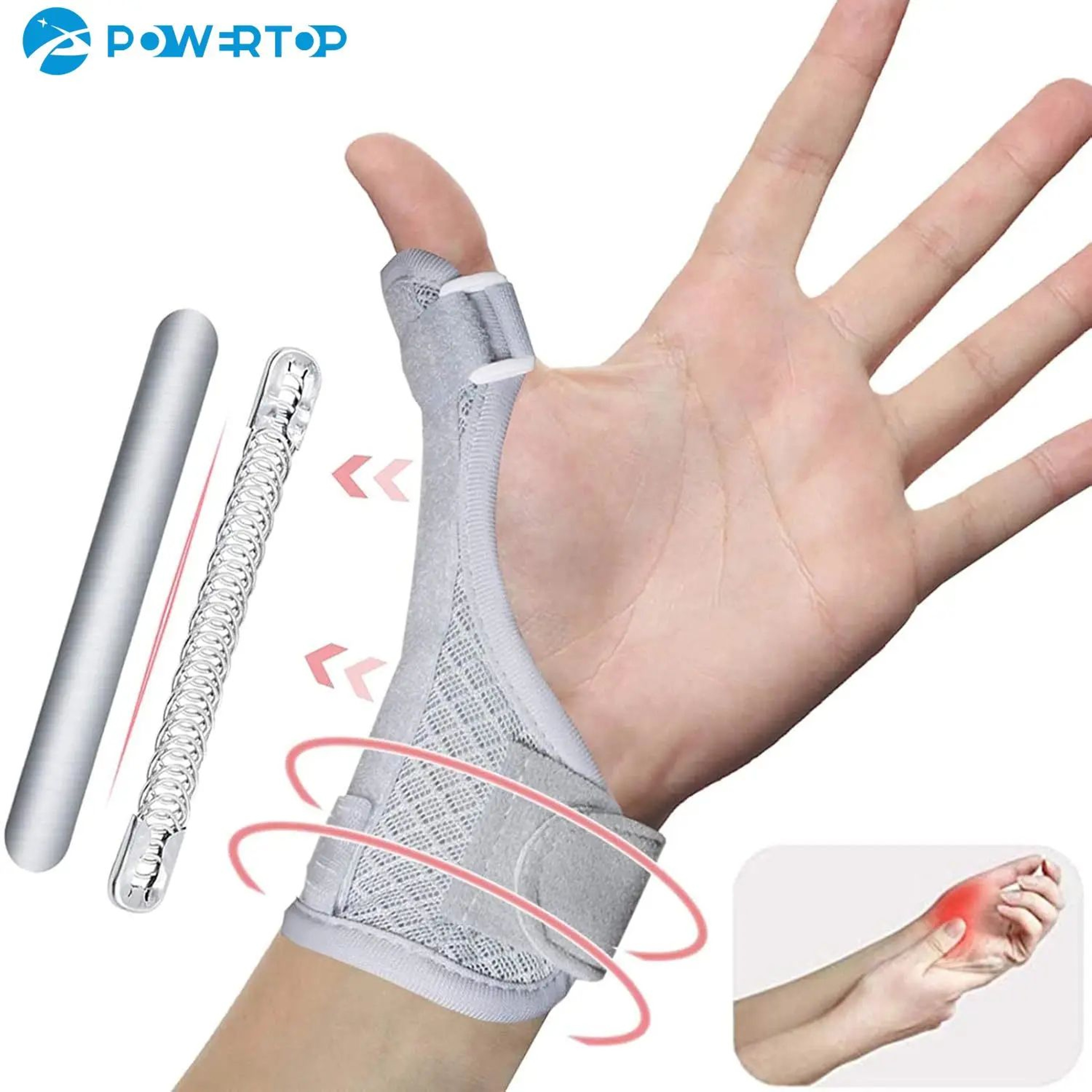 Adjustable Thumb Splint Brace With Wrist Support 0
