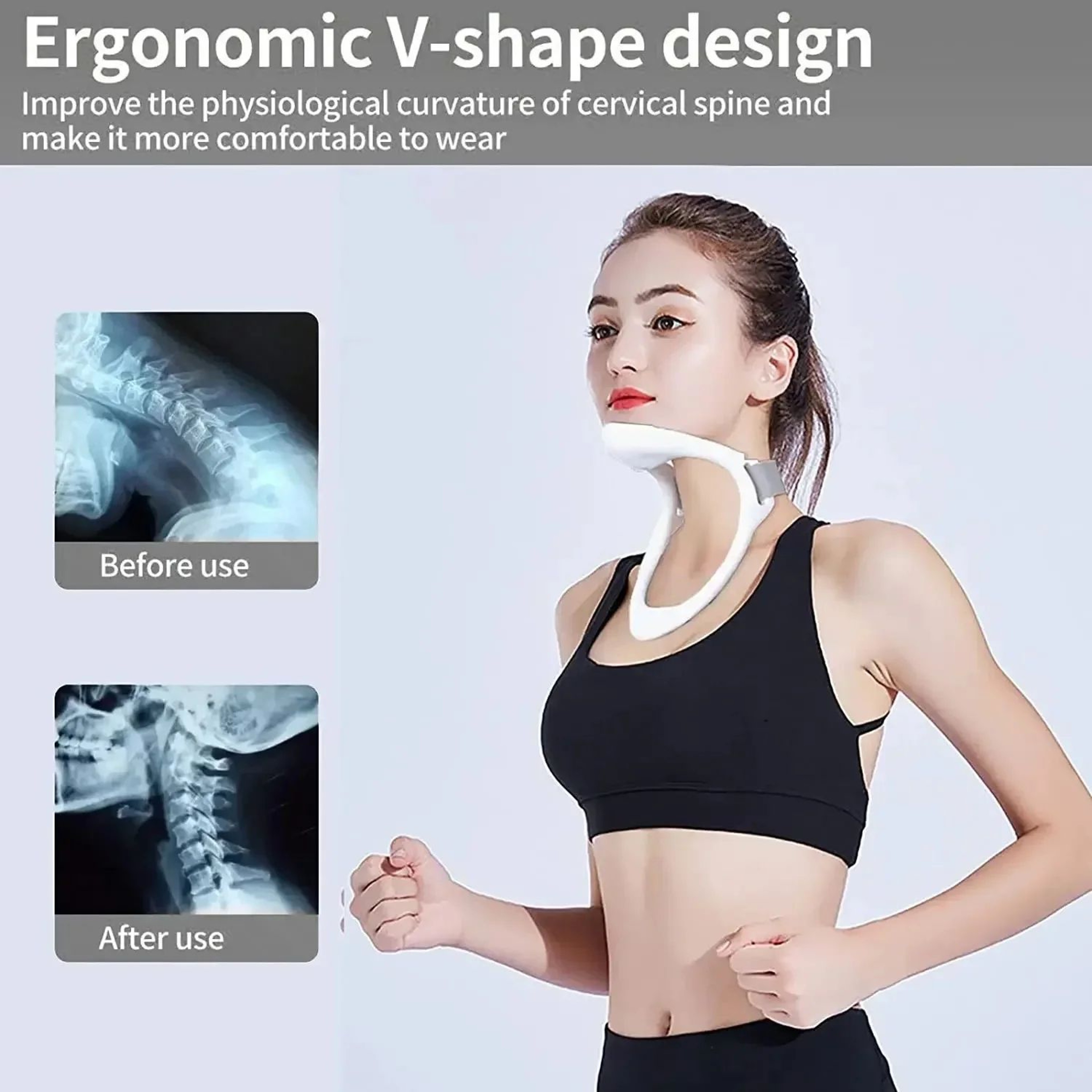 Cervical Neck Brace And Posture Support Collar 5