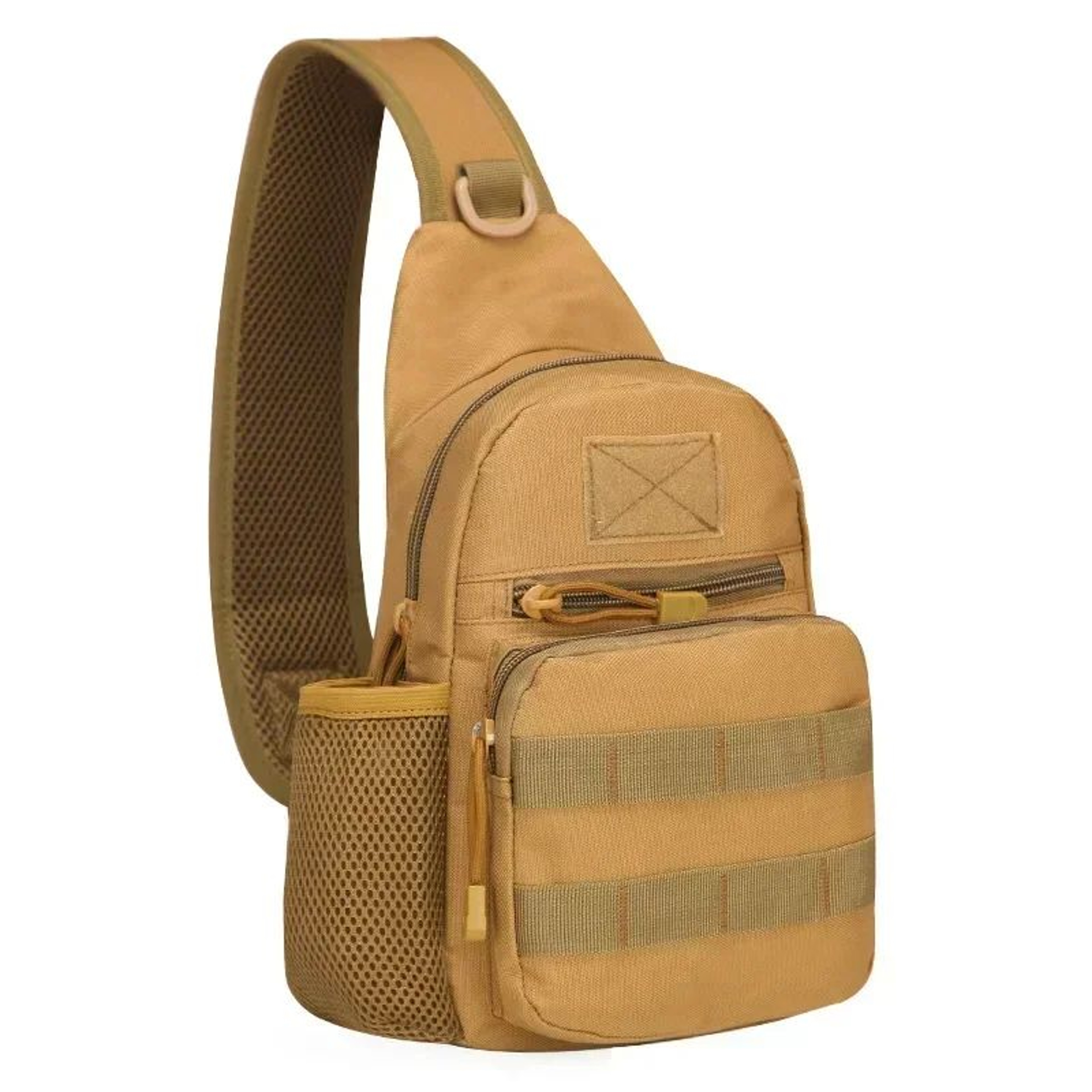 Outdoor Chest Sling Bag Lightweight Hiking Shoulder Backpack With Molle Design 9