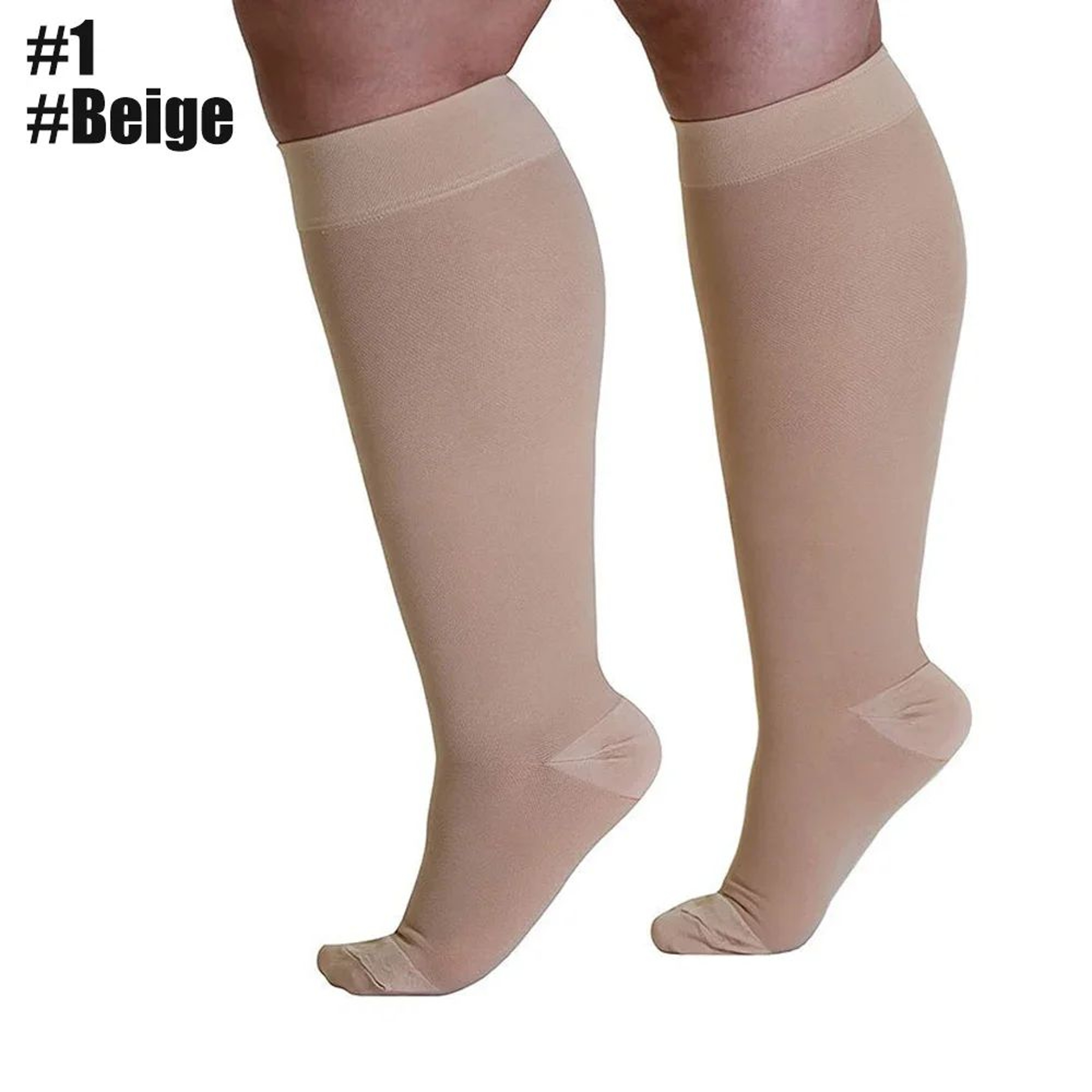 20 To 30 MmHg Knee High Compression Socks For Everyday Comfort And Leg Support 6
