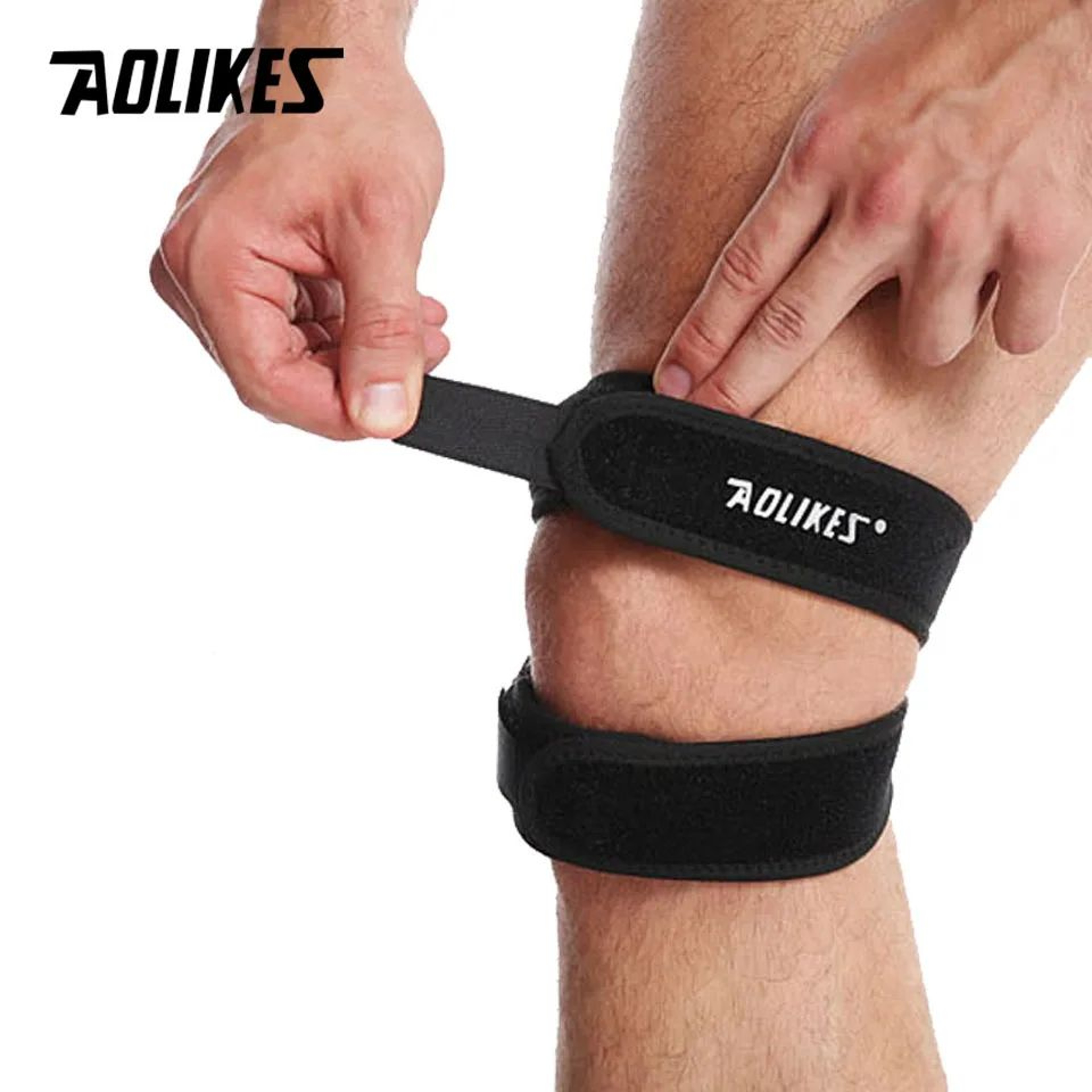 Compression Knee Wrap Sleeve With Open Patella Support 3