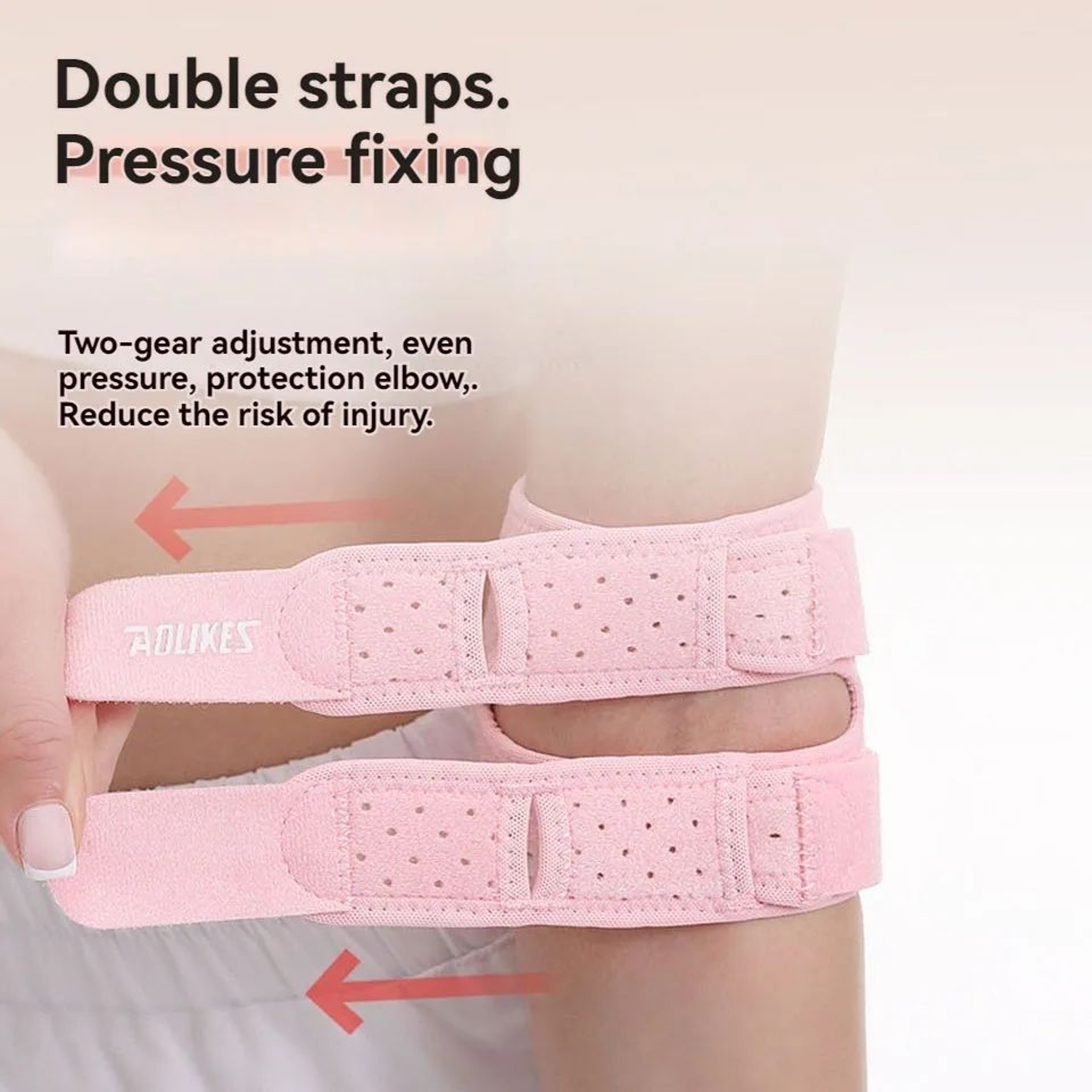 AOLIKES Elbow Compression Sleeve For Tennis Elbow Support And Sports Recovery 3