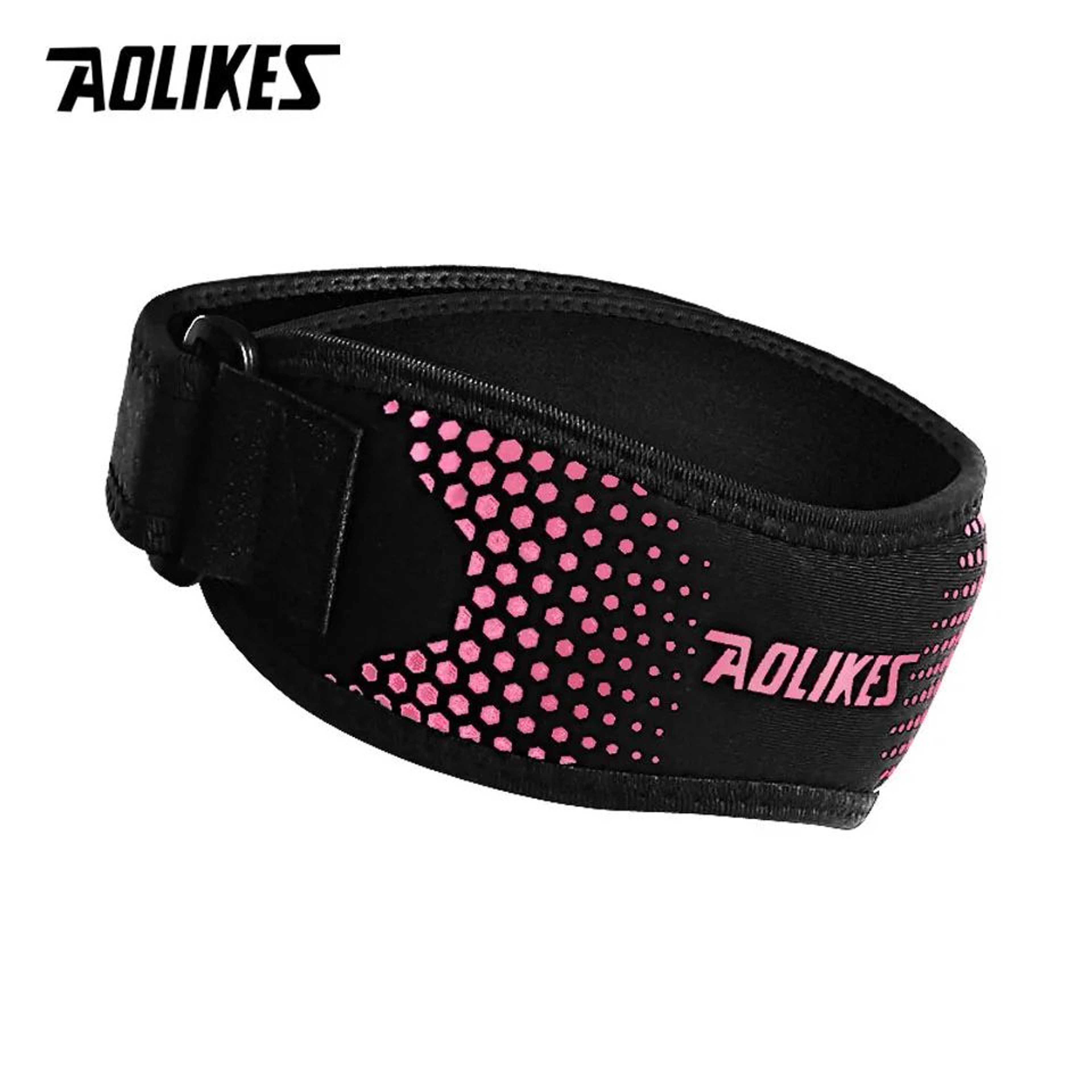 AOLIKES Patella Knee Strap Adjustable Knee Support Strap For Running Basketball Hiking And Sports T 18