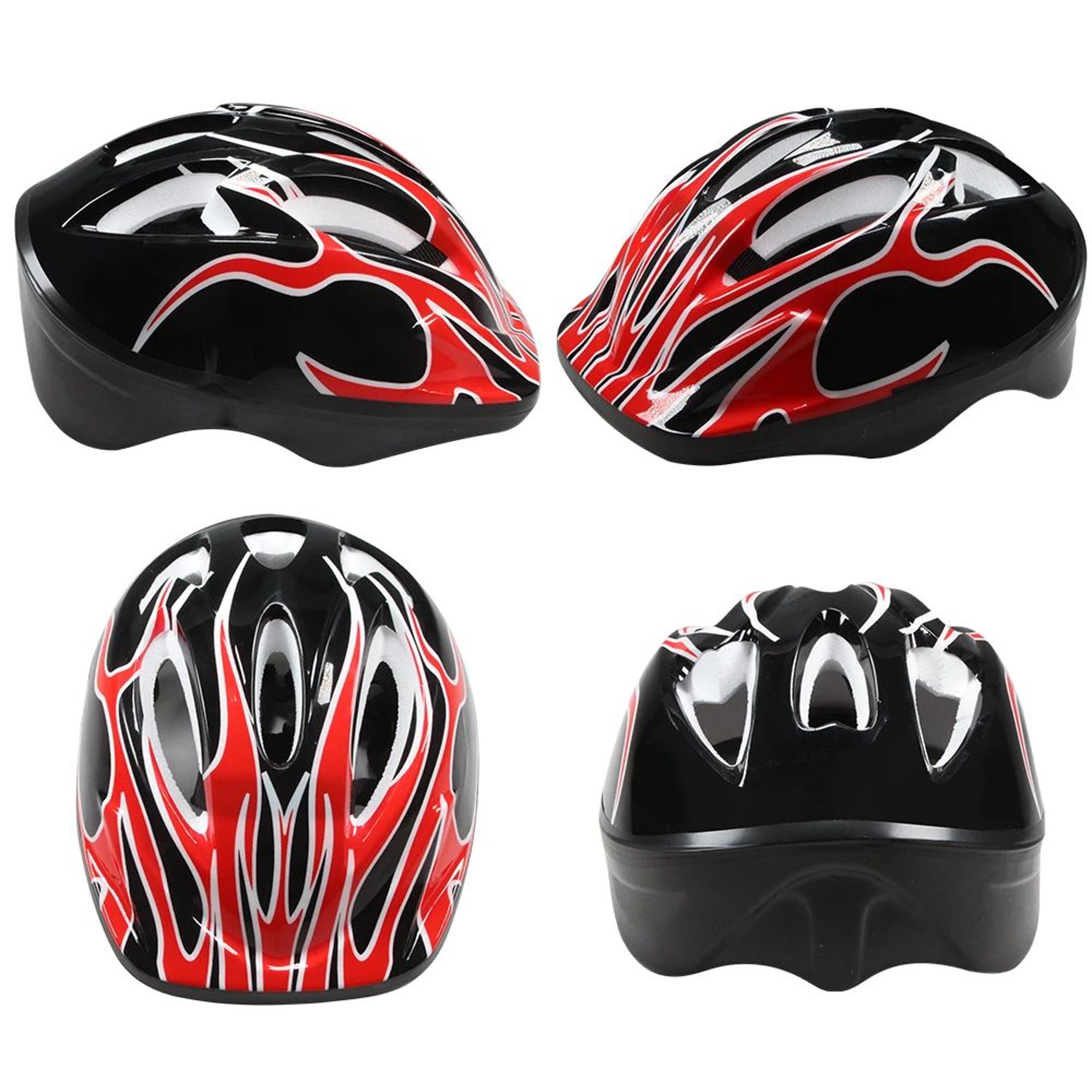 Protective Knee Elbow Pads And Wrist Guard Set 4