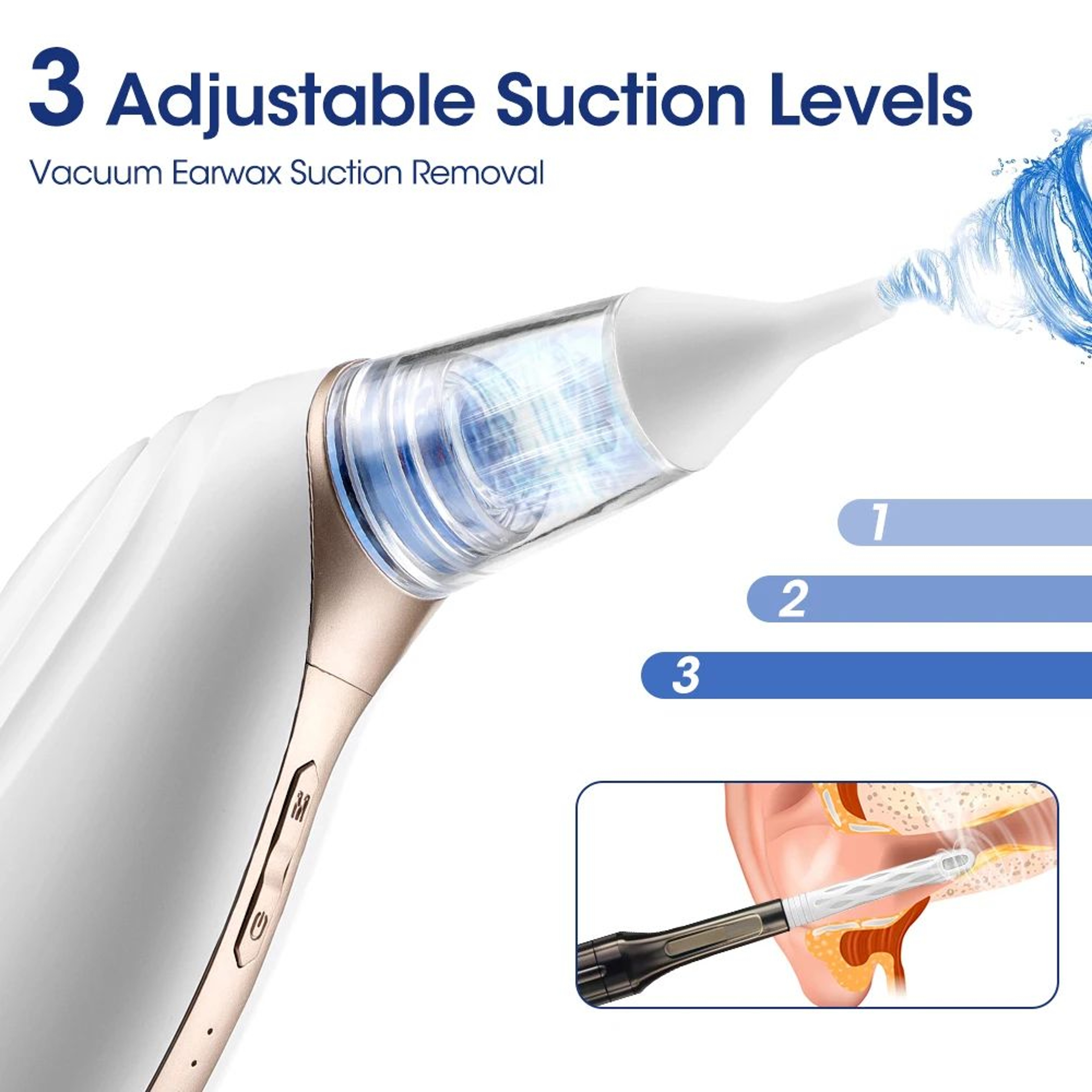 Electric Ear Wax Removal Vacuum And Nasal Aspirator 5