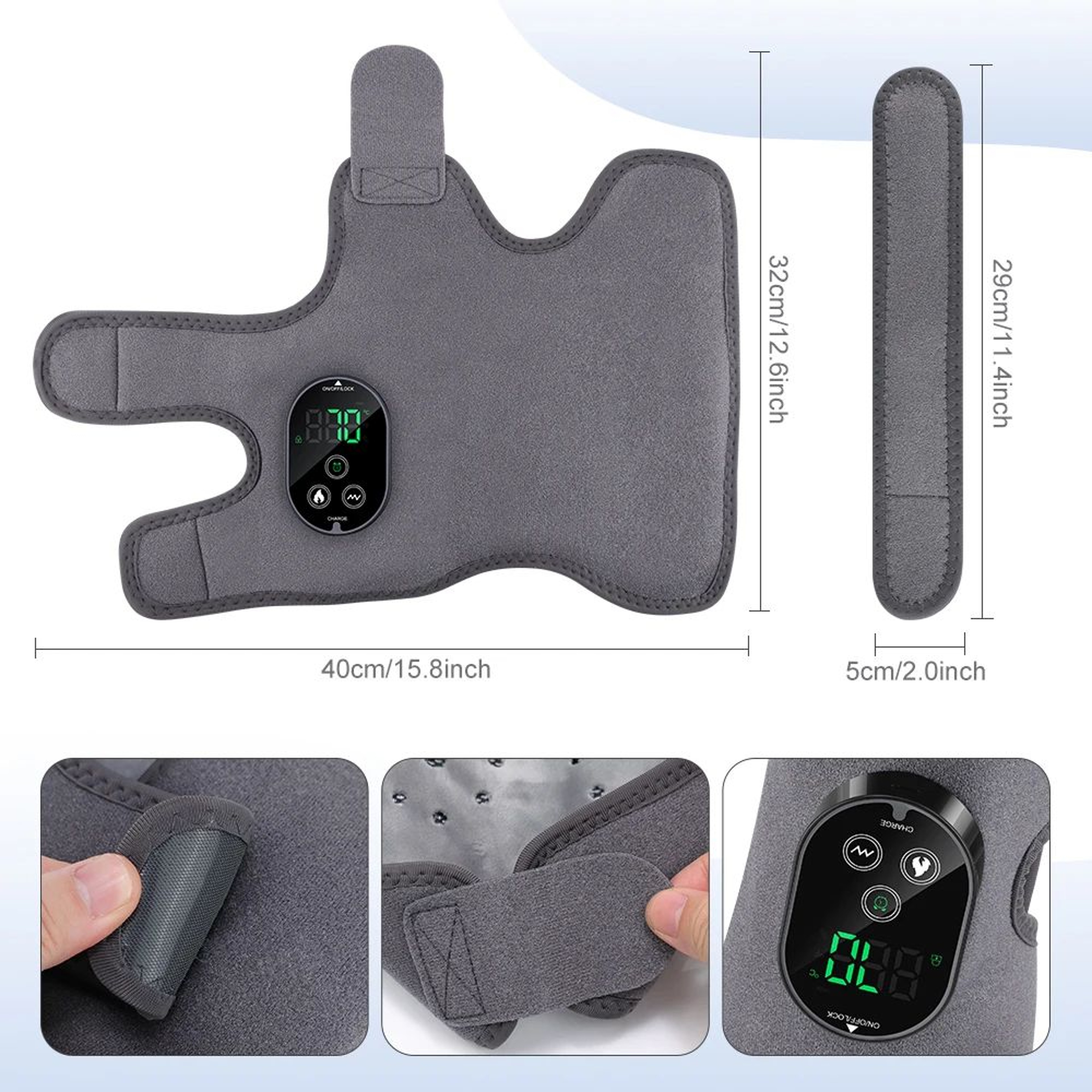 Heat And Vibration Foot Massager 5