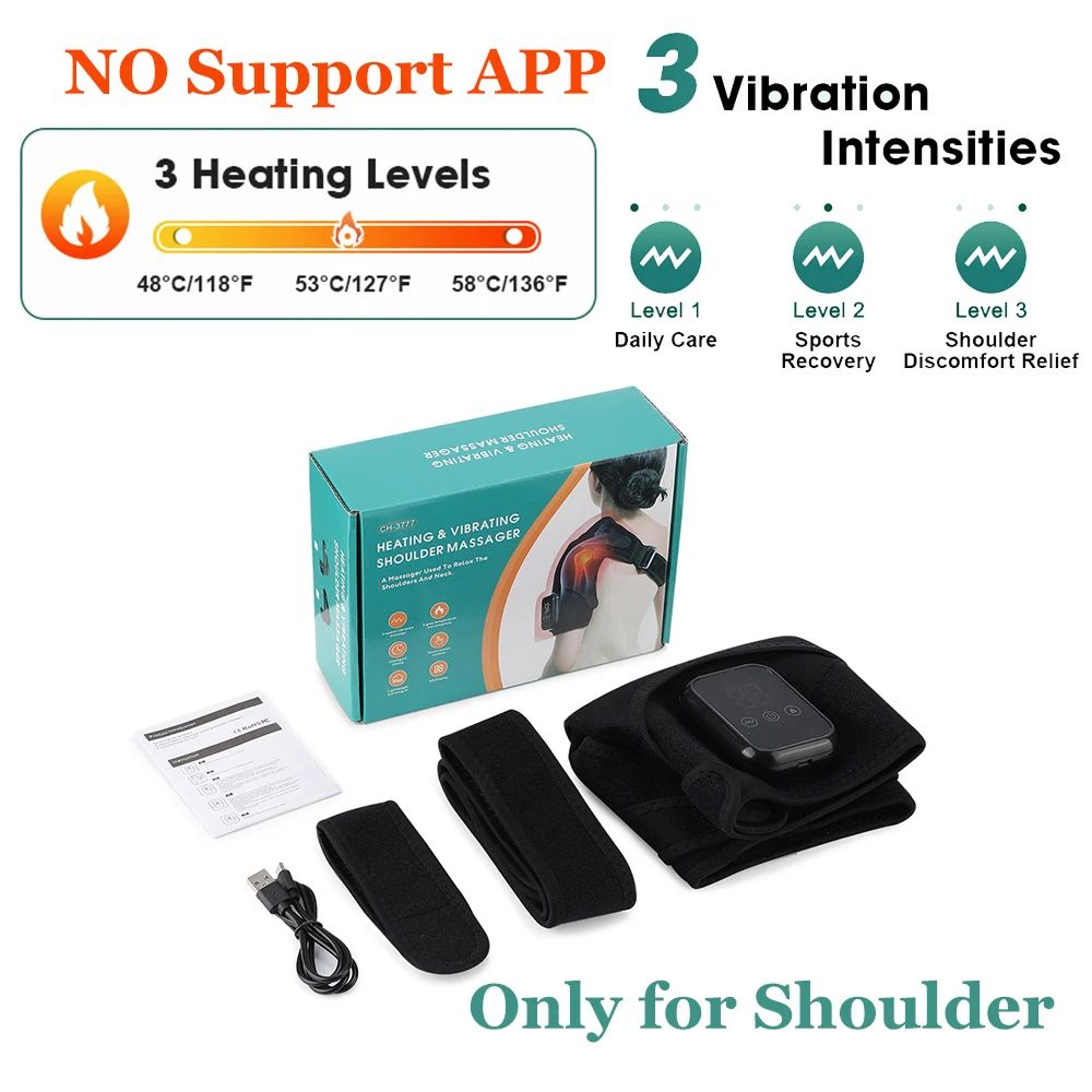 Electric Heated Shoulder Massager 7