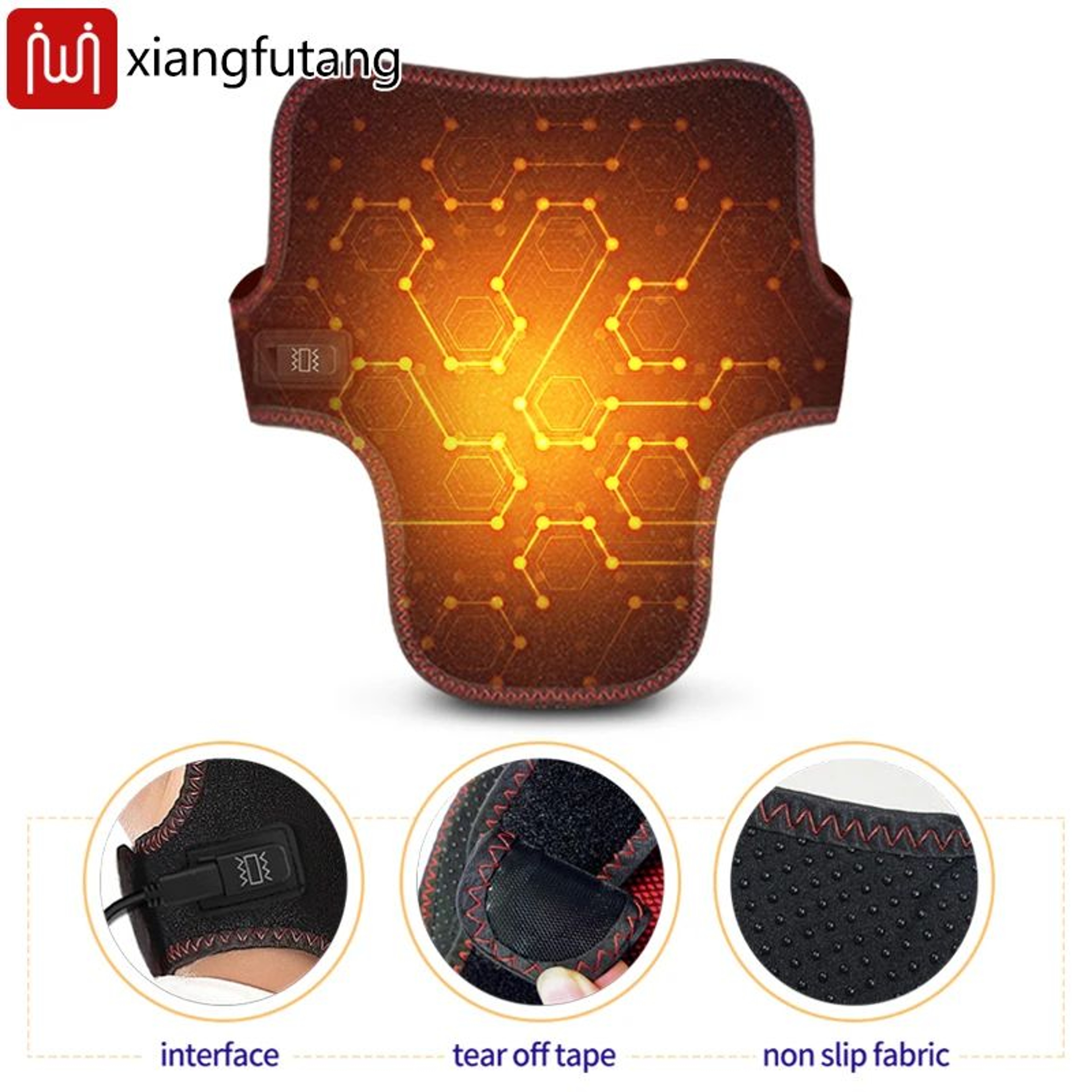 Electric Heated Neck Massager Brace 3