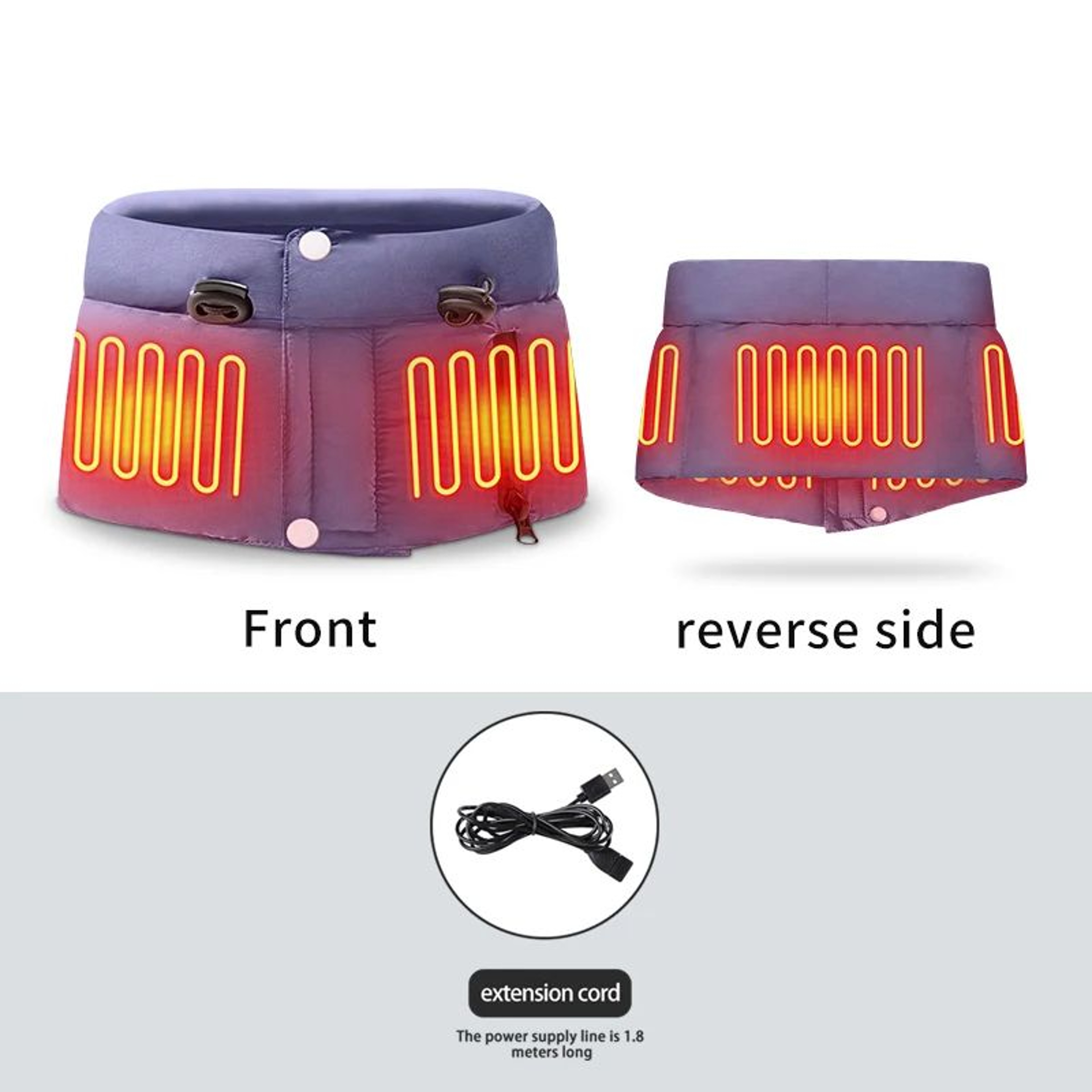 Electric Heated Neck Wrap With Adjustable Temperature 7